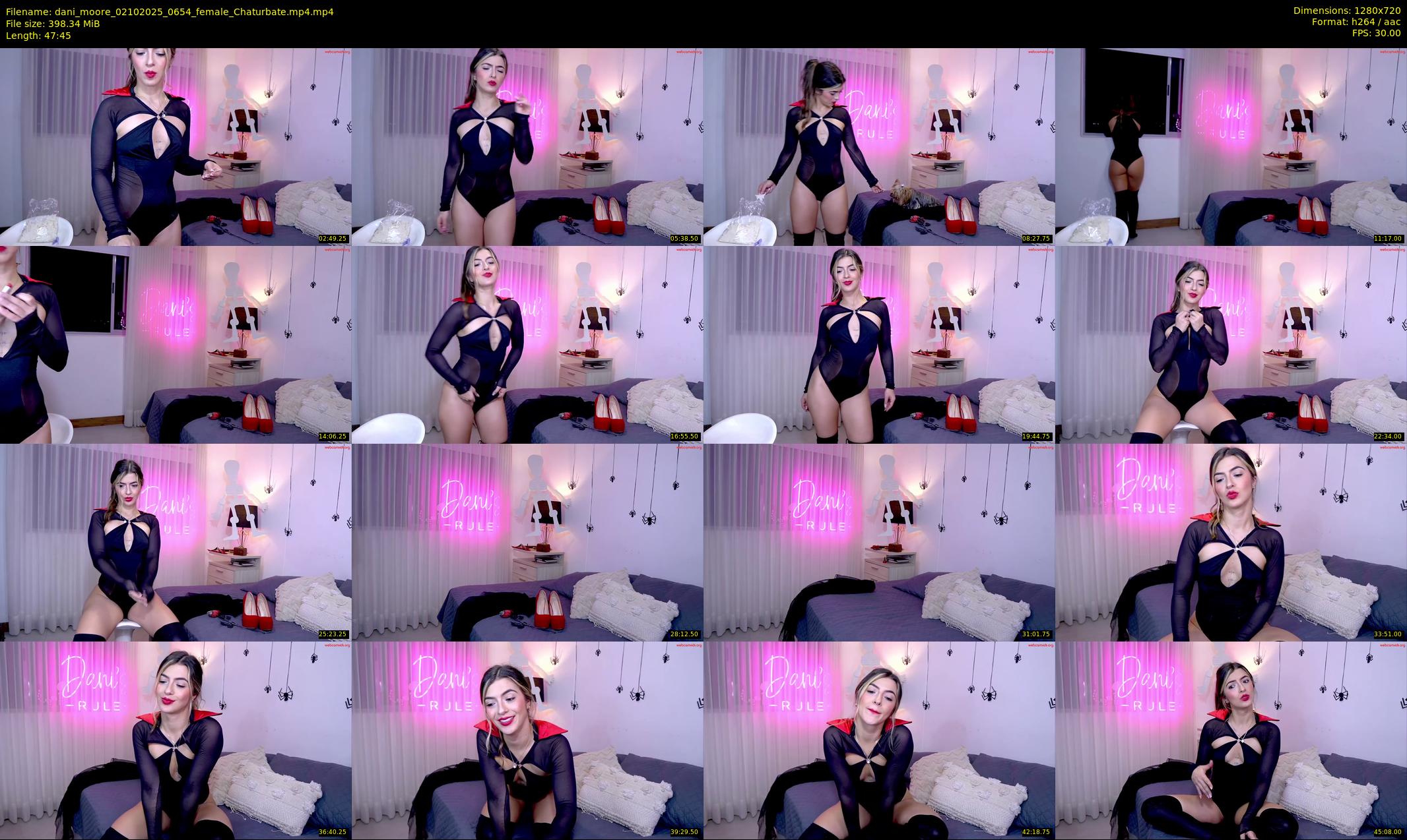 dani_moore — 48 minute Chaturbate female cam show recording, 720p, Oct 2, 2025