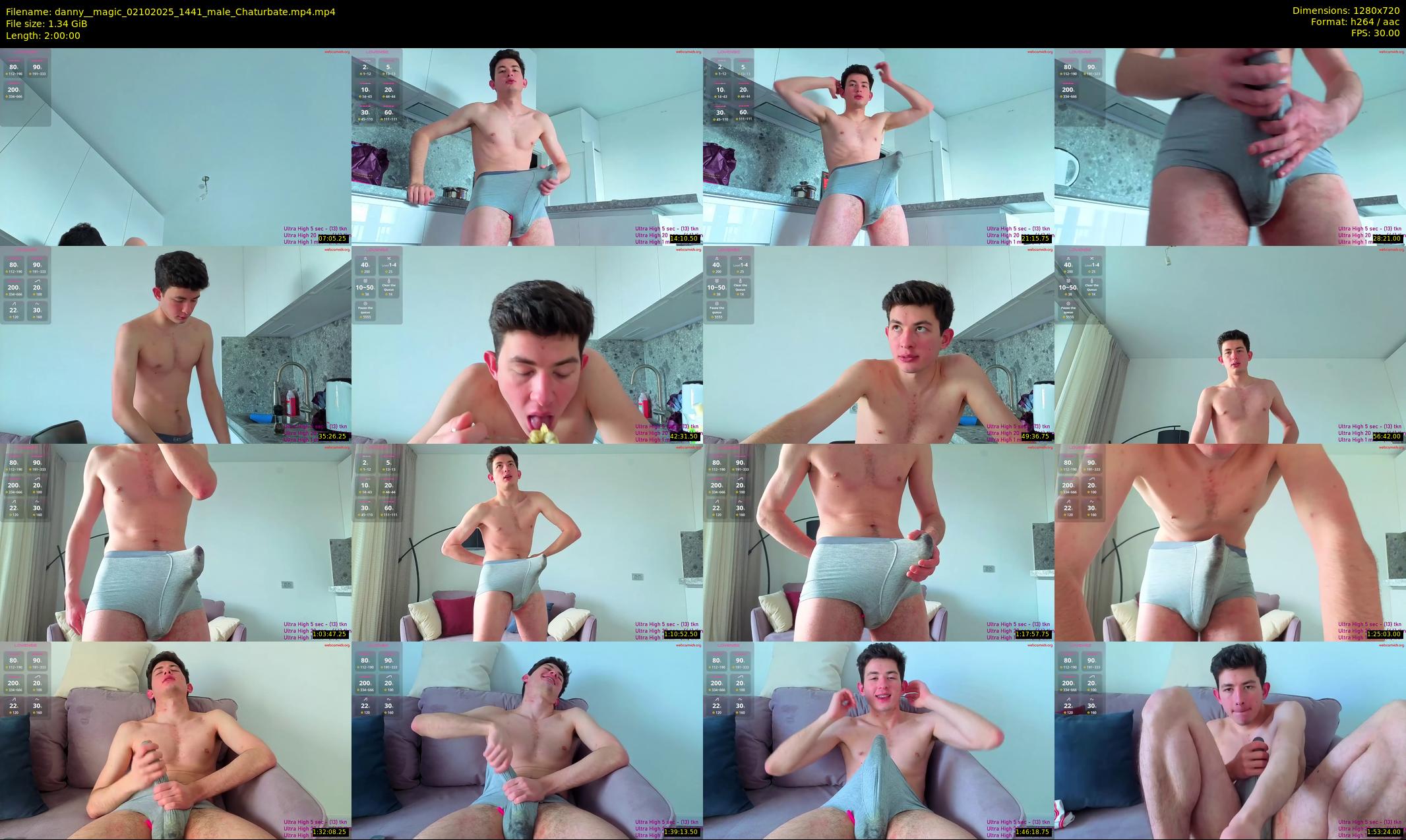 danny__magic — 120 minute Chaturbate male cam show recording, 720p, Oct 2, 2025