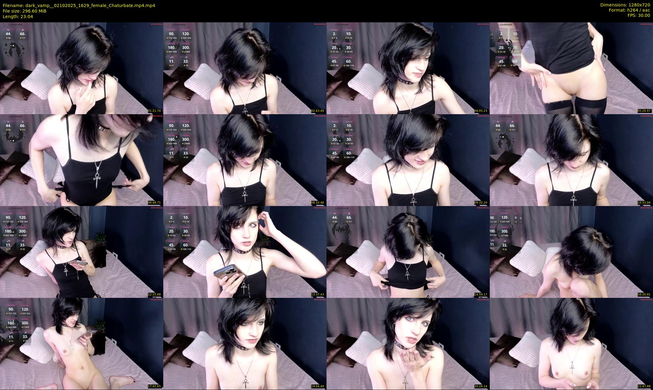 dark_vamp_ — 24 minute Chaturbate female cam show recording, 720p, Oct 2, 2025