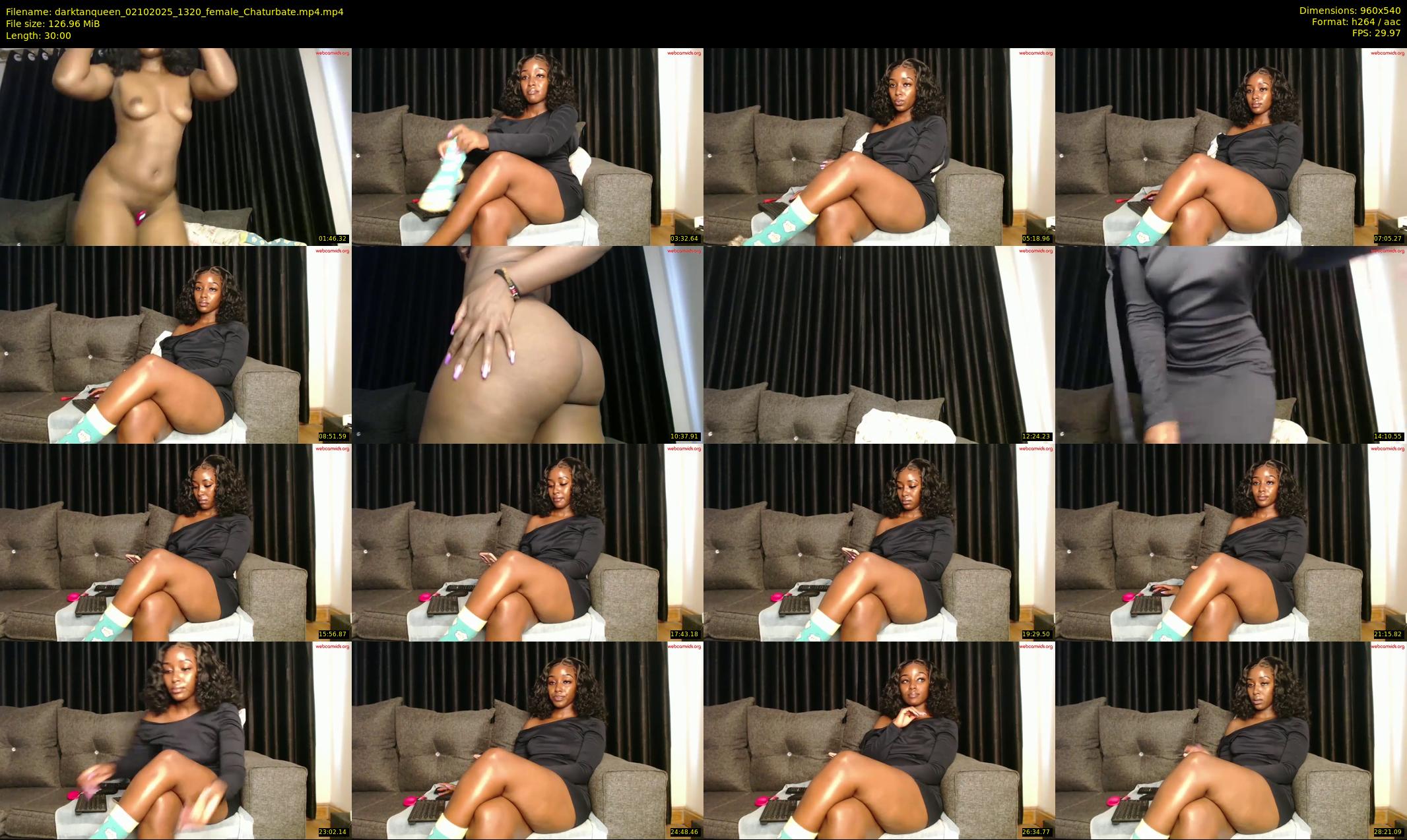darktanqueen — 30 minute Chaturbate female cam show recording, 480p, Oct 2, 2025