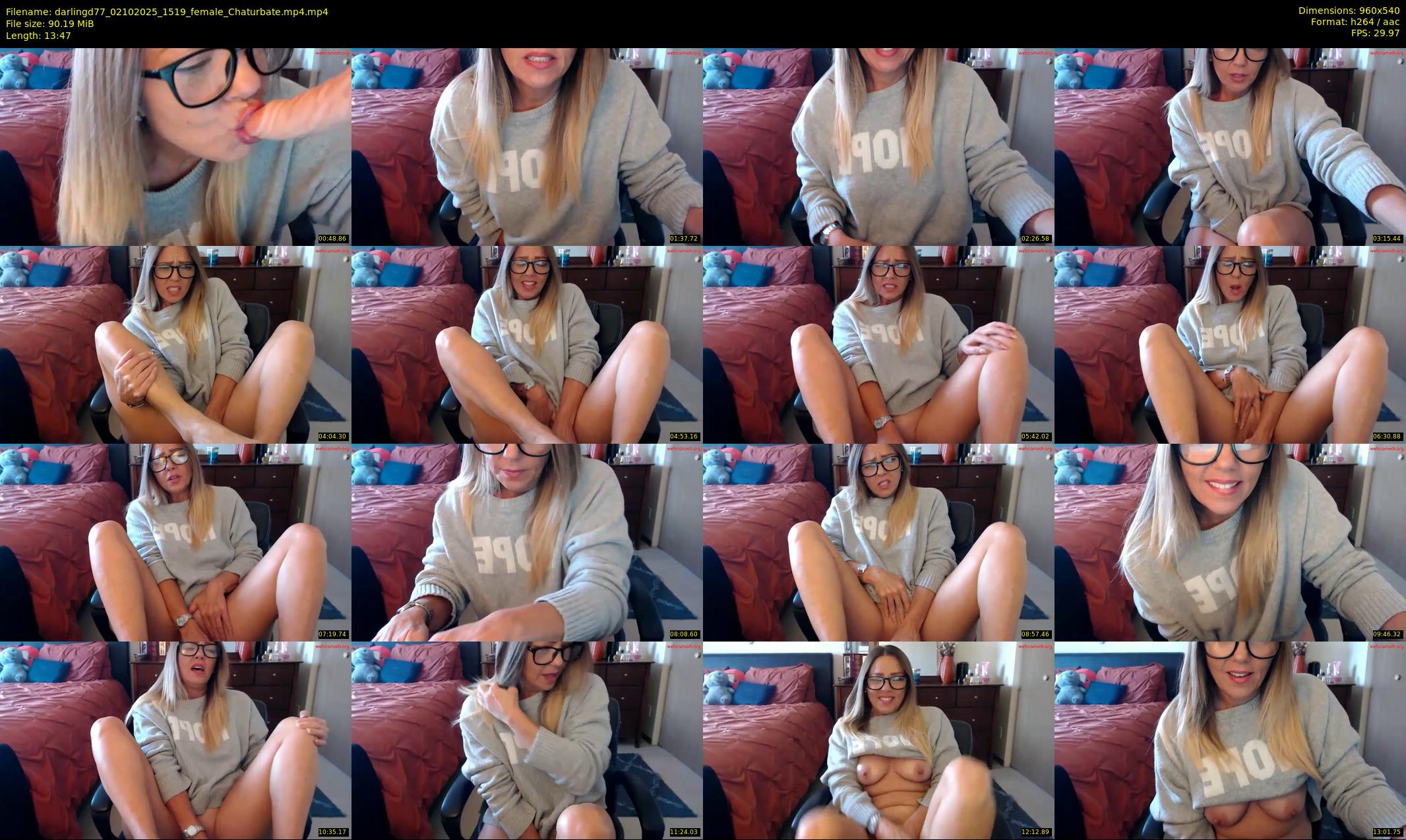 darlingd77 — 14 minute Chaturbate female cam show recording, 480p, Oct 2, 2025