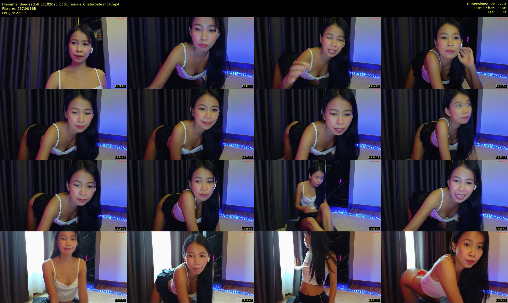 deedeedoll — 23 minute Chaturbate female cam show recording, 720p, Oct 2, 2025