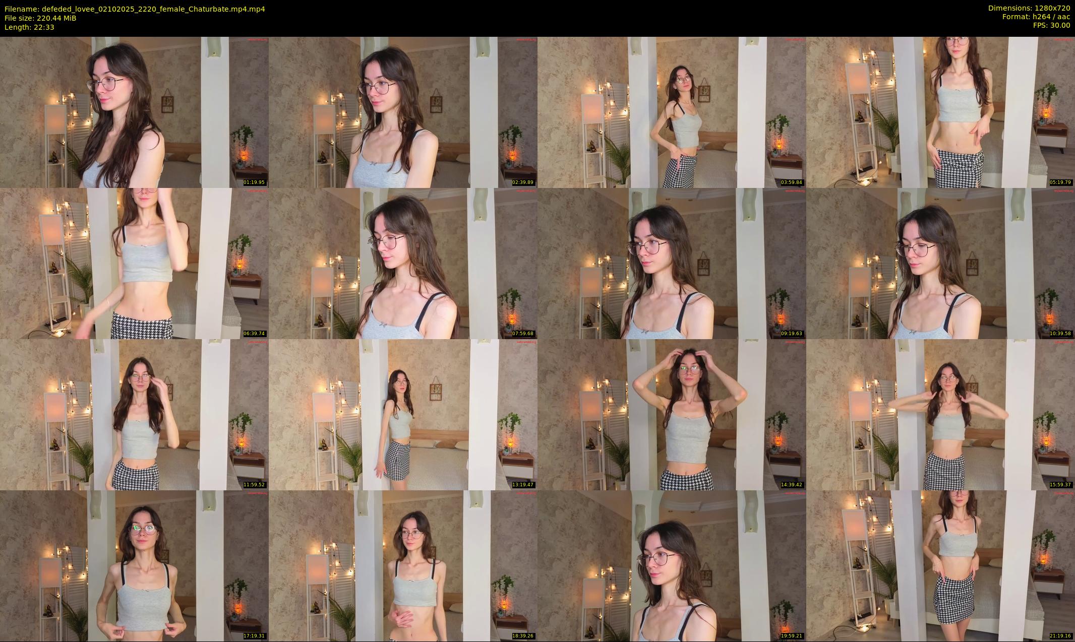 defeded_lovee — 23 minute Chaturbate female cam show recording, 720p, Oct 2, 2025