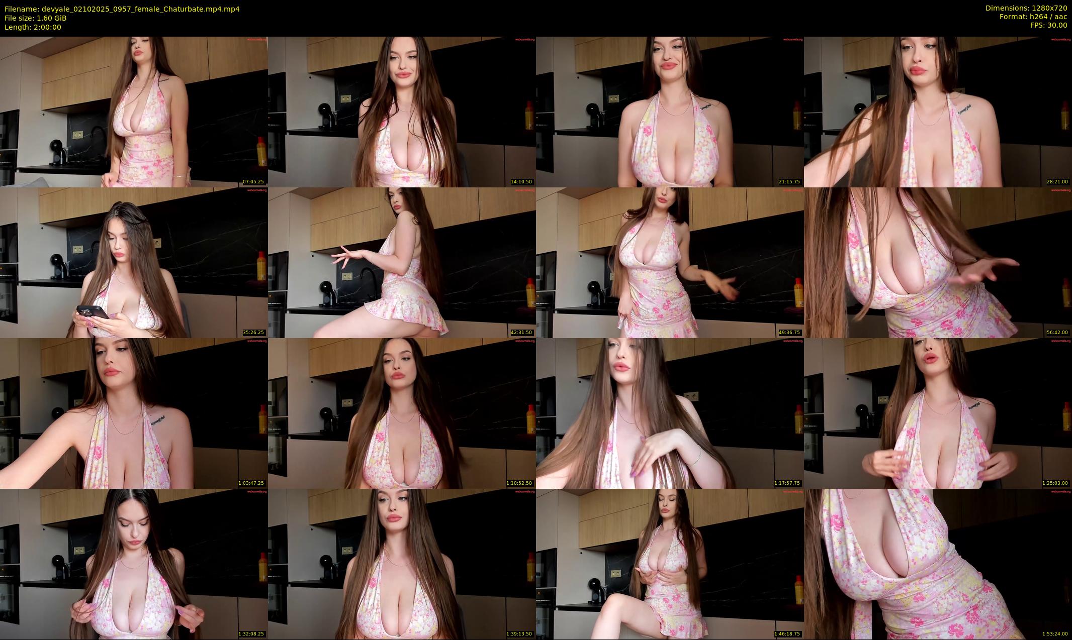 devyale — 120 minute Chaturbate female cam show recording, 720p, Oct 2, 2025