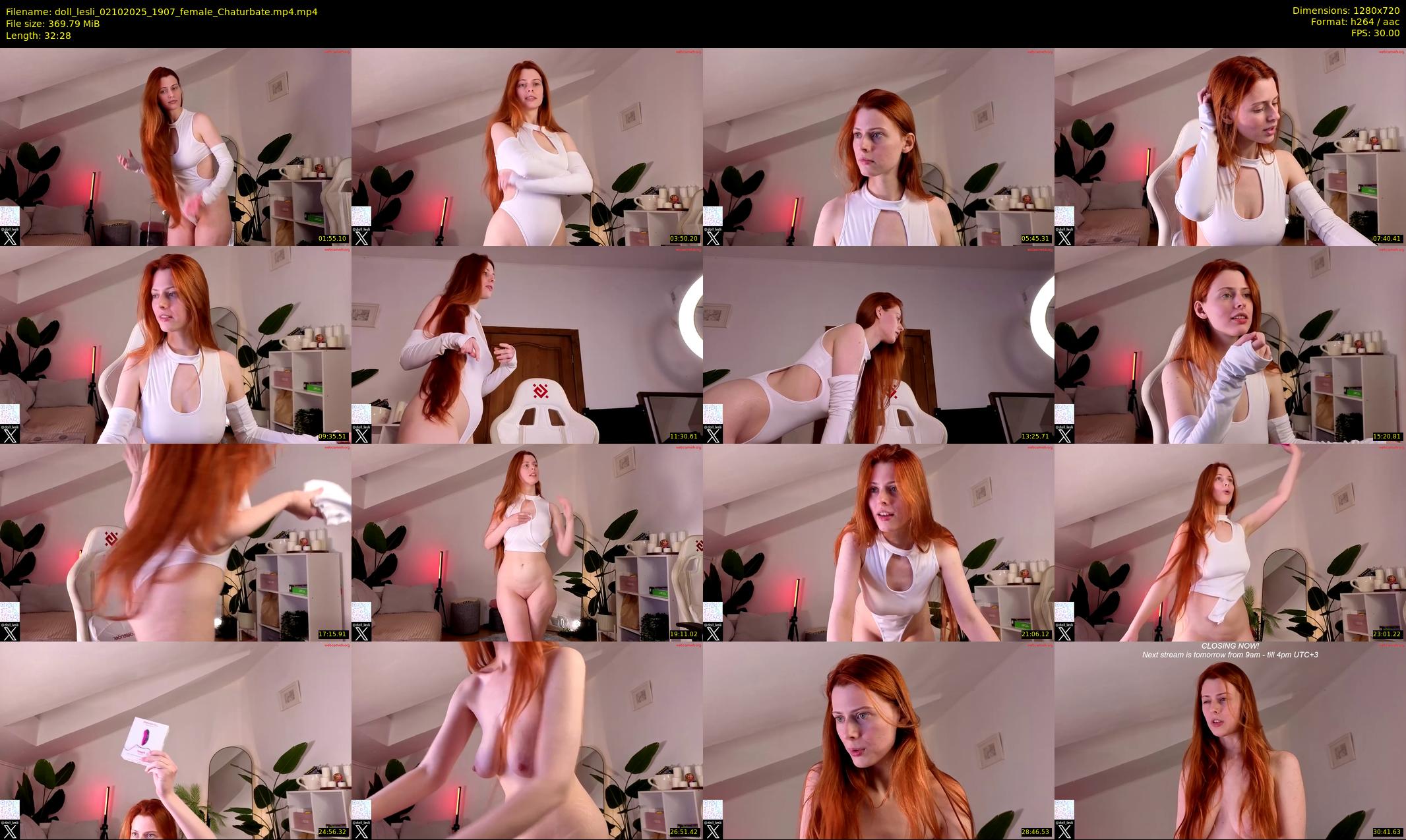 doll_lesli — 33 minute Chaturbate female cam show recording, 720p, Oct 2, 2025