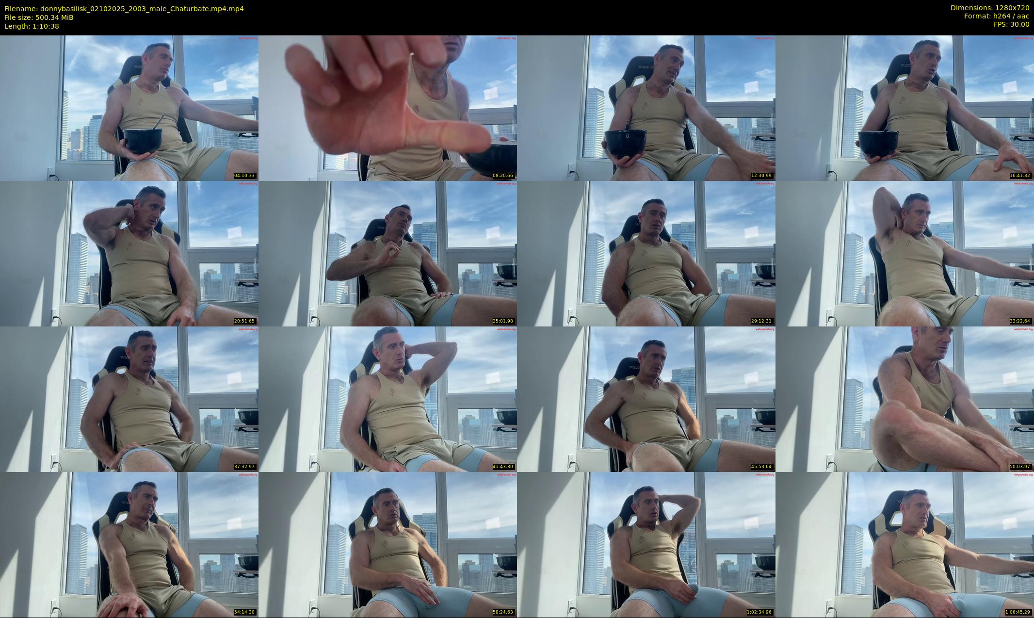 donnybasilisk — 71 minute Chaturbate male cam show recording, 720p, Oct 2, 2025