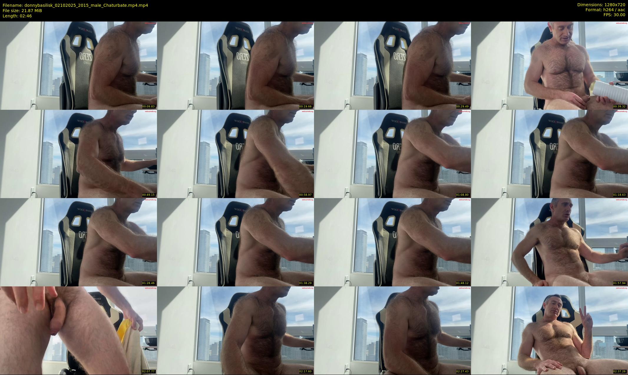 donnybasilisk — 3 minute Chaturbate male cam show recording, 720p, Oct 2, 2025