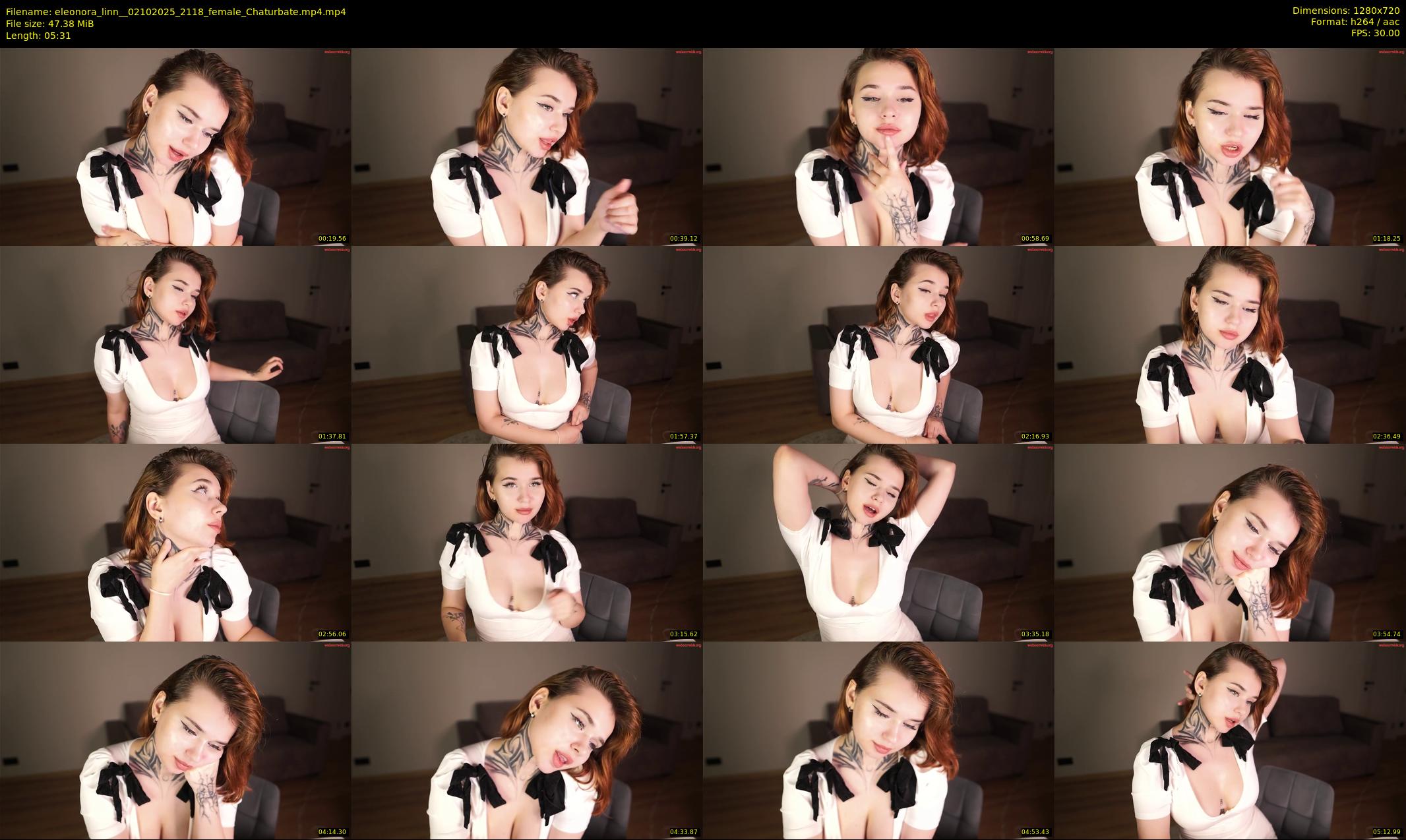 eleonora_linn_ — 6 minute Chaturbate female cam show recording, 720p, Oct 2, 2025