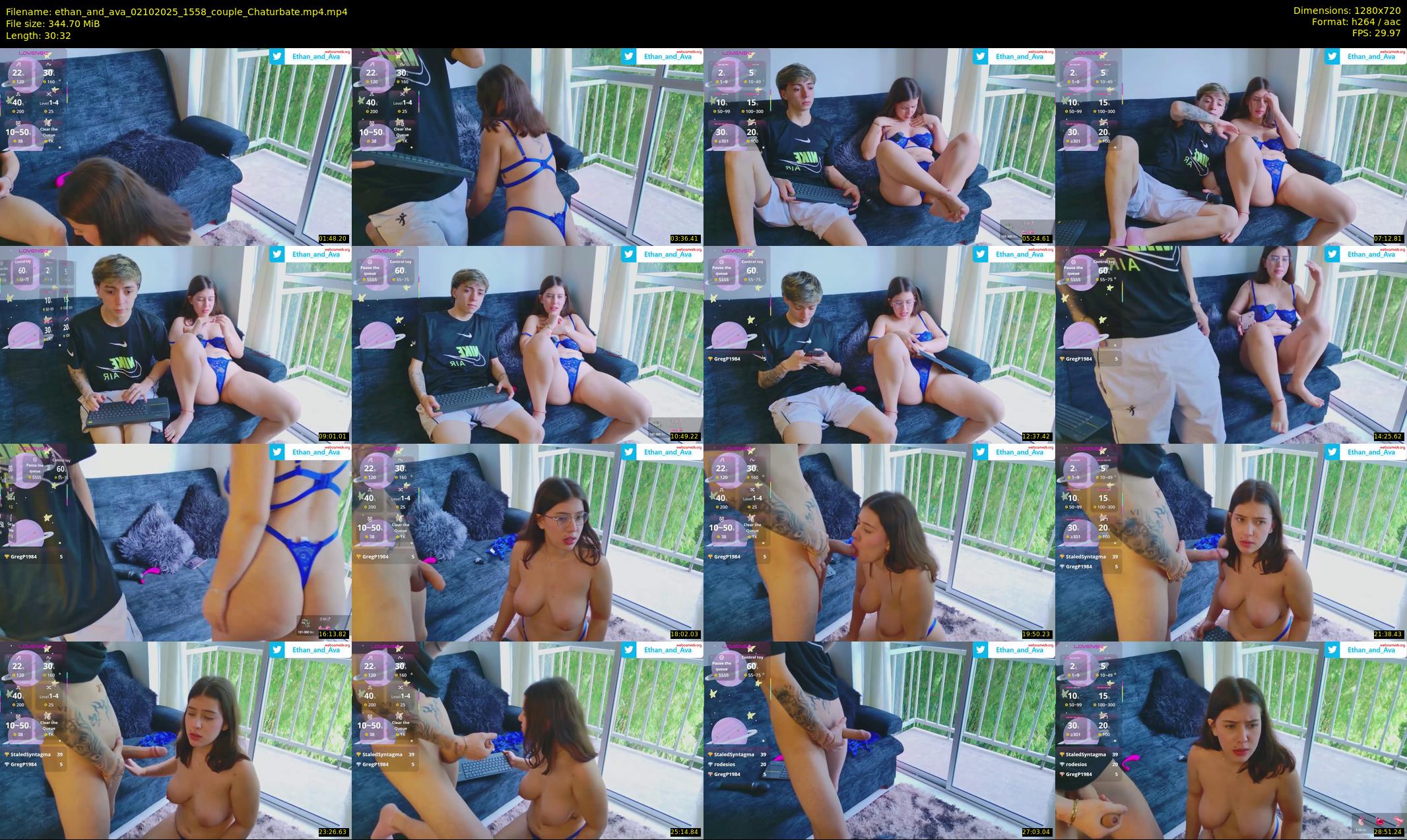 ethan_and_ava — 31 minute Chaturbate couple cam show recording, 720p, Oct 2, 2025
