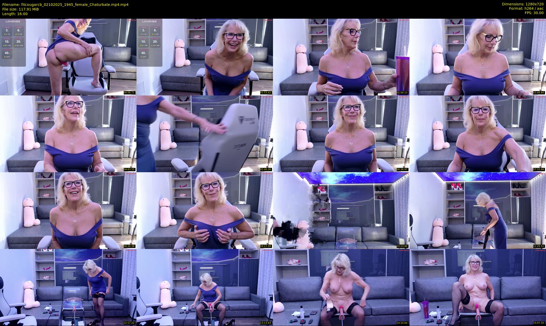 fitcougarcb — 16 minute Chaturbate female cam show recording, 720p, Oct 2, 2025