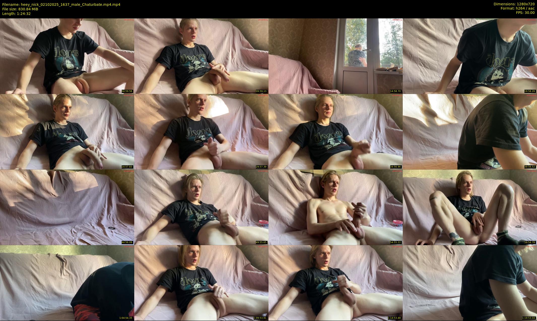 heey_nick — 85 minute Chaturbate male cam show recording, 720p, Oct 2, 2025