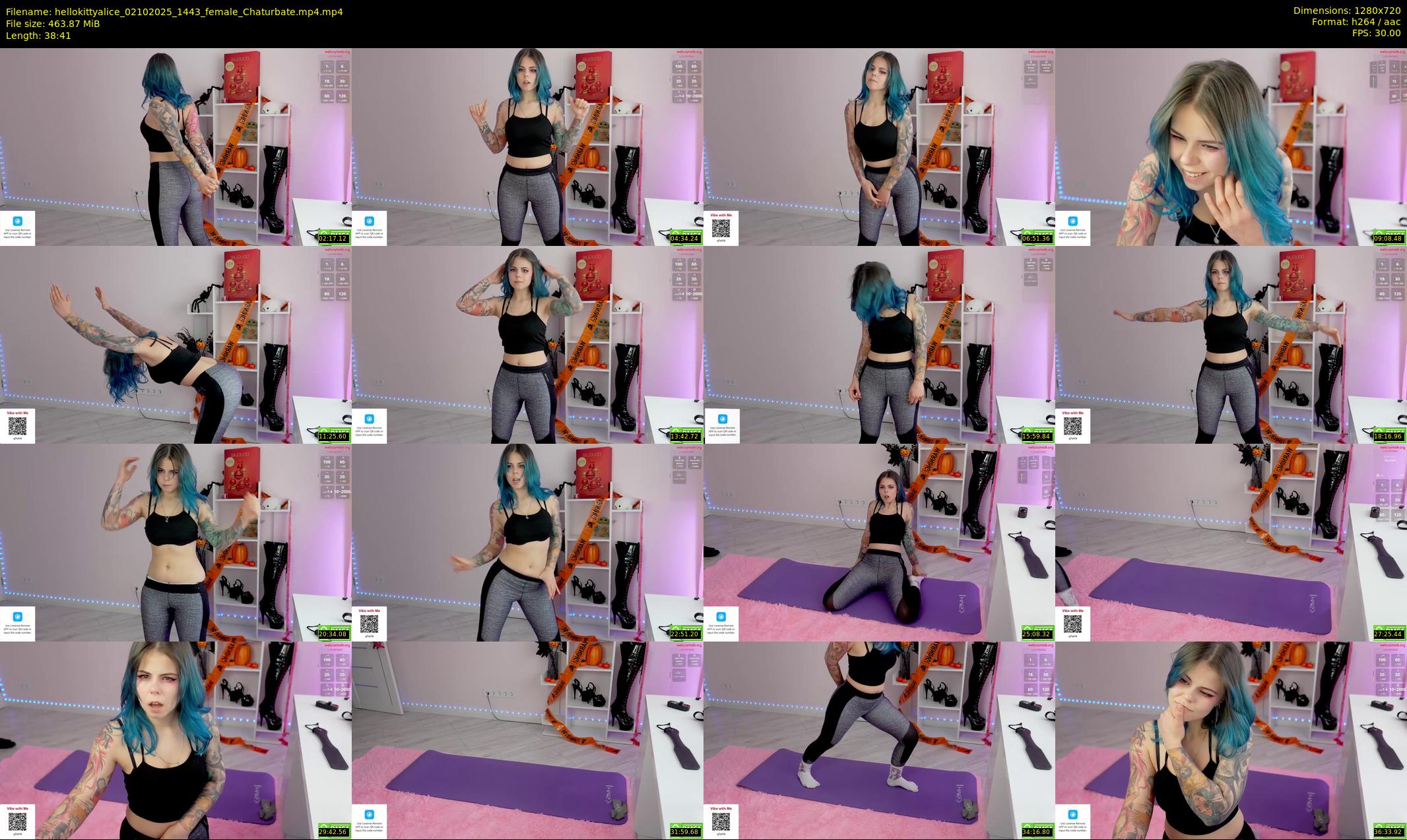 hellokittyalice — 39 minute Chaturbate female cam show recording, 720p, Oct 2, 2025