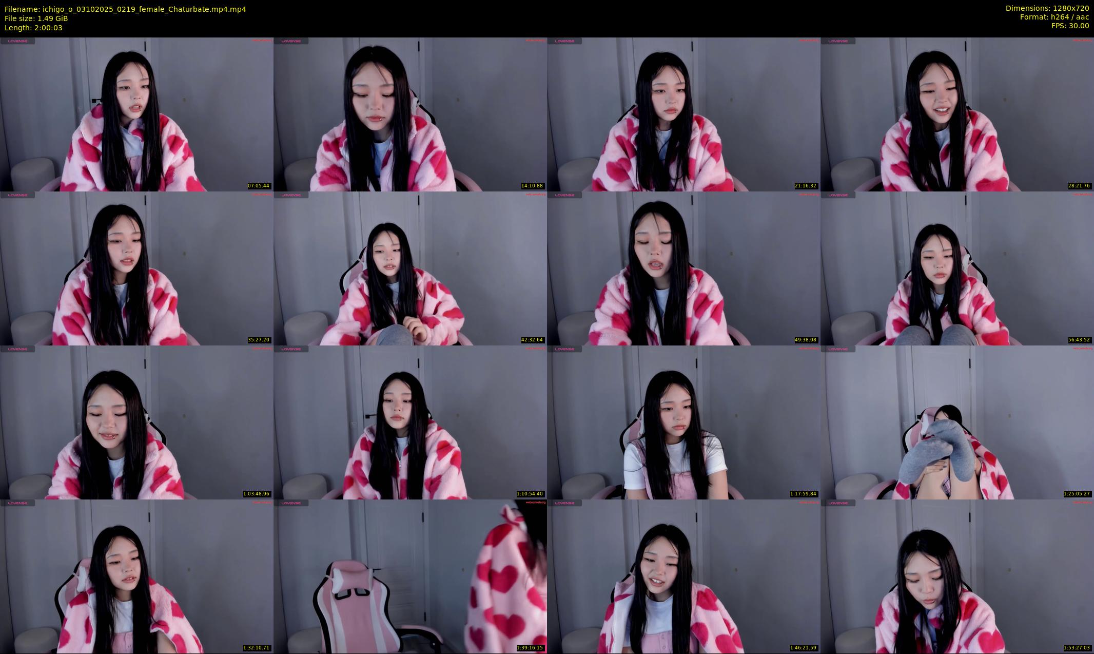 ichigo_o — 121 minute Chaturbate female cam show recording, 720p, Oct 3, 2025