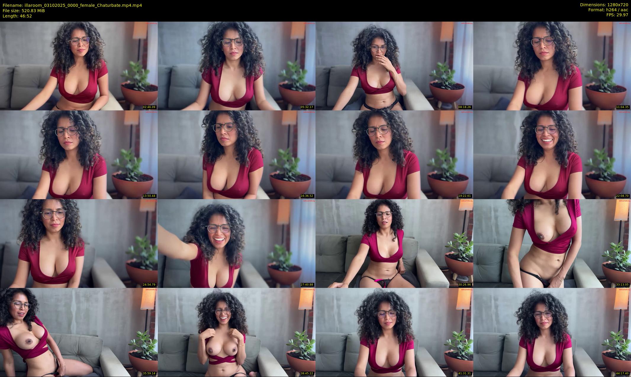 illaroom — 47 minute Chaturbate female cam show recording, 720p, Oct 3, 2025
