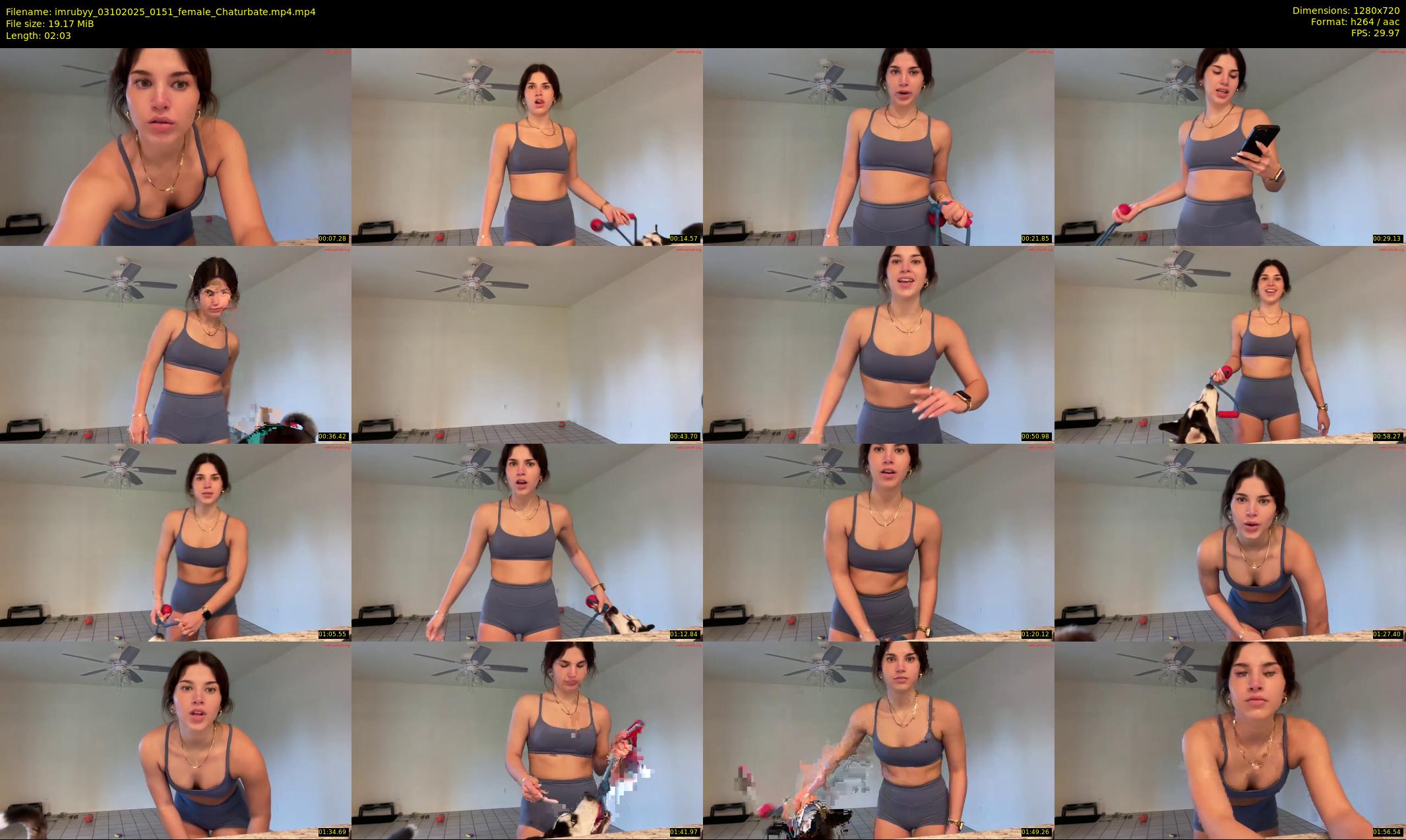 imrubyy — 3 minute Chaturbate female cam show recording, 720p, Oct 3, 2025