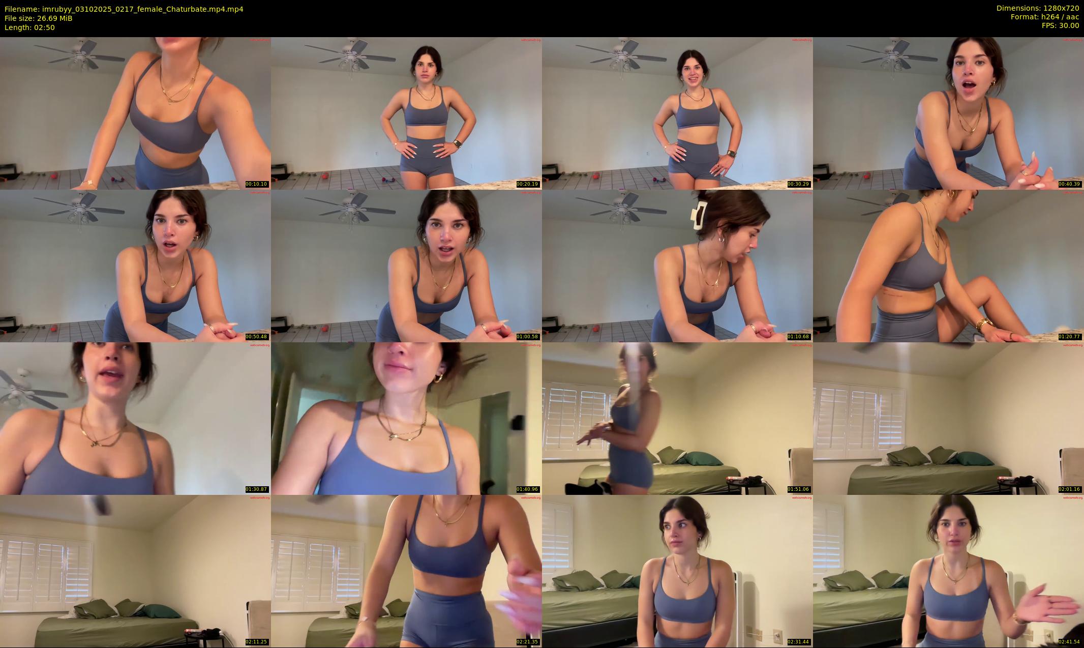 imrubyy — 3 minute Chaturbate female cam show recording, 720p, Oct 3, 2025