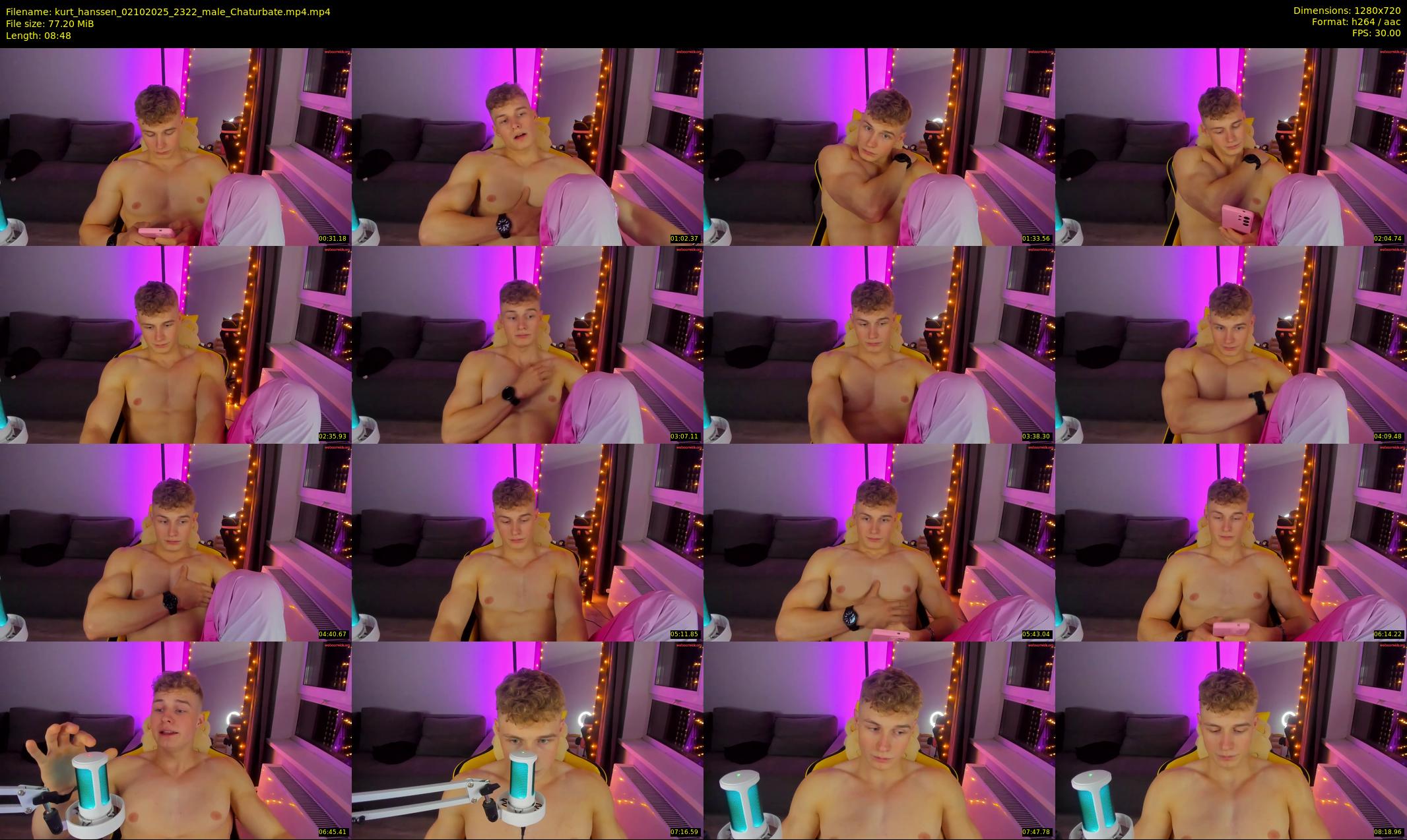 kurt_hanssen — 9 minute Chaturbate male cam show recording, 720p, Oct 2, 2025