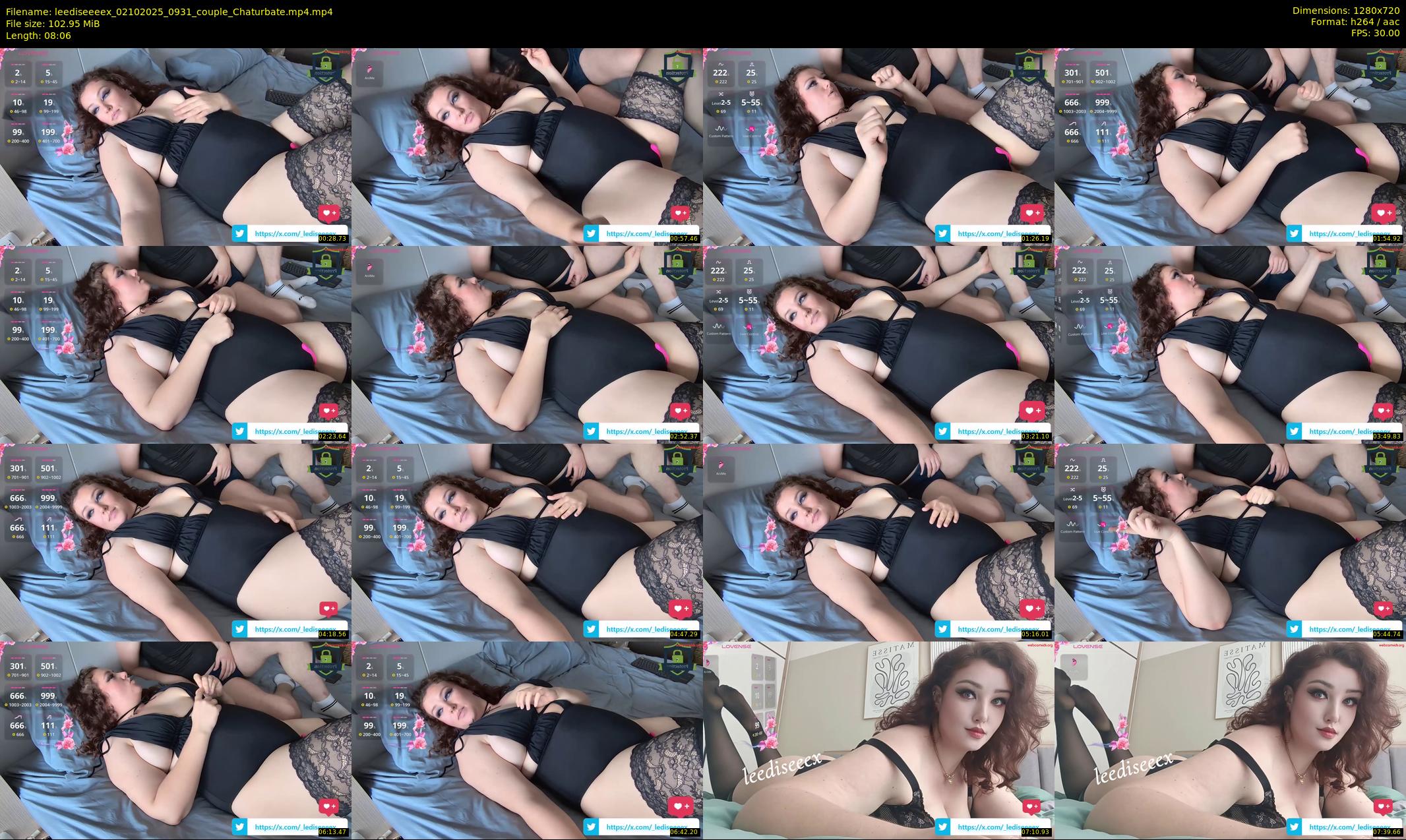 leediseeeex — 9 minute Chaturbate female cam show recording, 720p, Oct 2, 2025