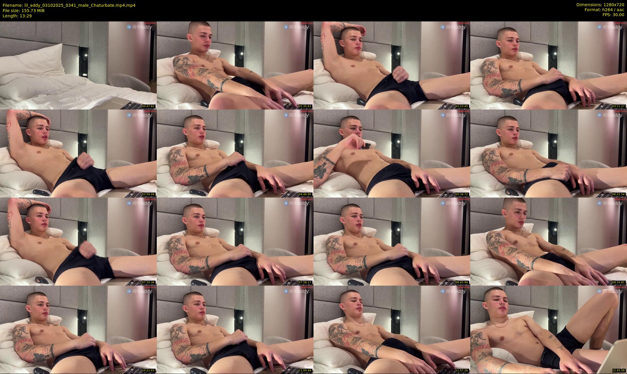 lil_addy — 14 minute Chaturbate male cam show recording, 720p, Oct 3, 2025