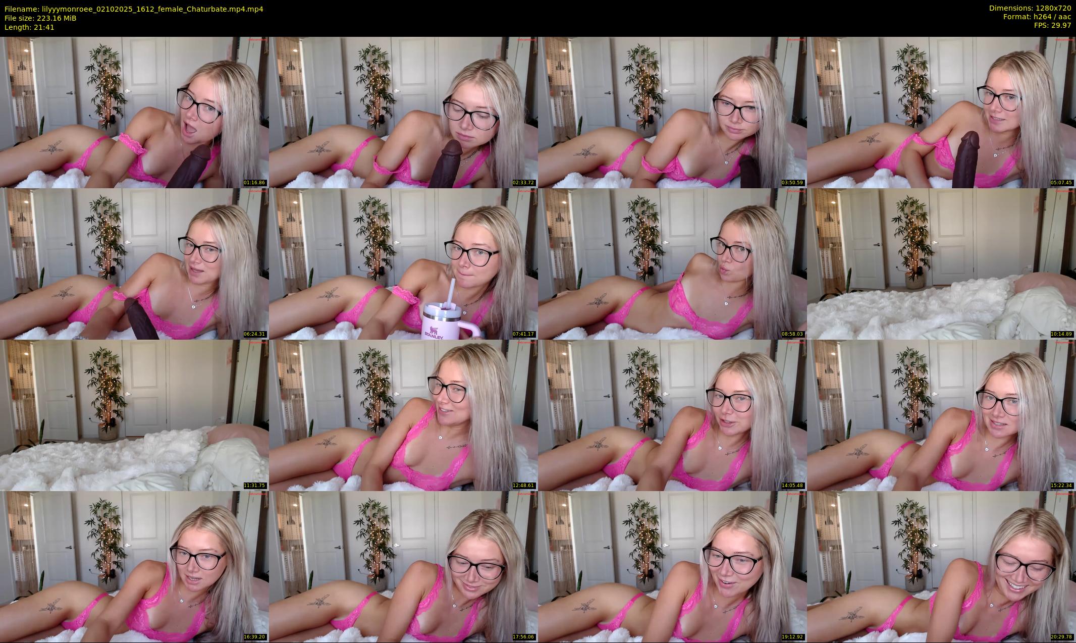 lilyyymonroee — 22 minute Chaturbate female cam show recording, 720p, Oct 2, 2025