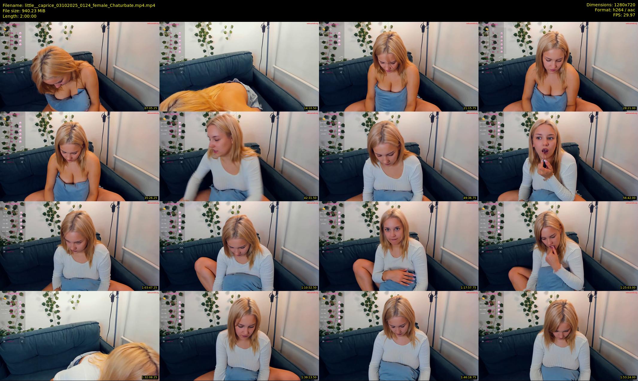 little__caprice — 120 minute Chaturbate female cam show recording, 720p, Oct 3, 2025