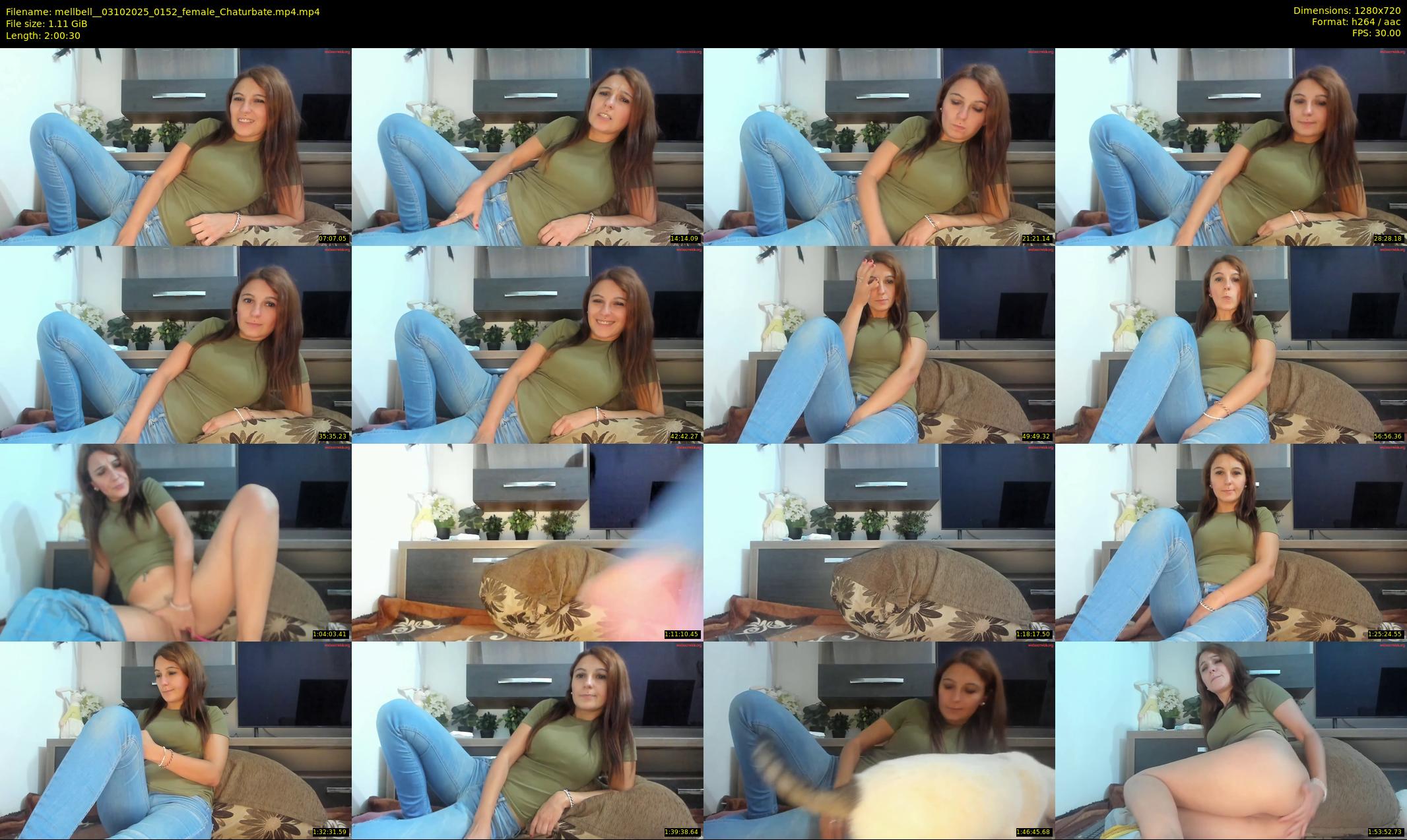 mellbell_ — 121 minute Chaturbate female cam show recording, 720p, Oct 3, 2025