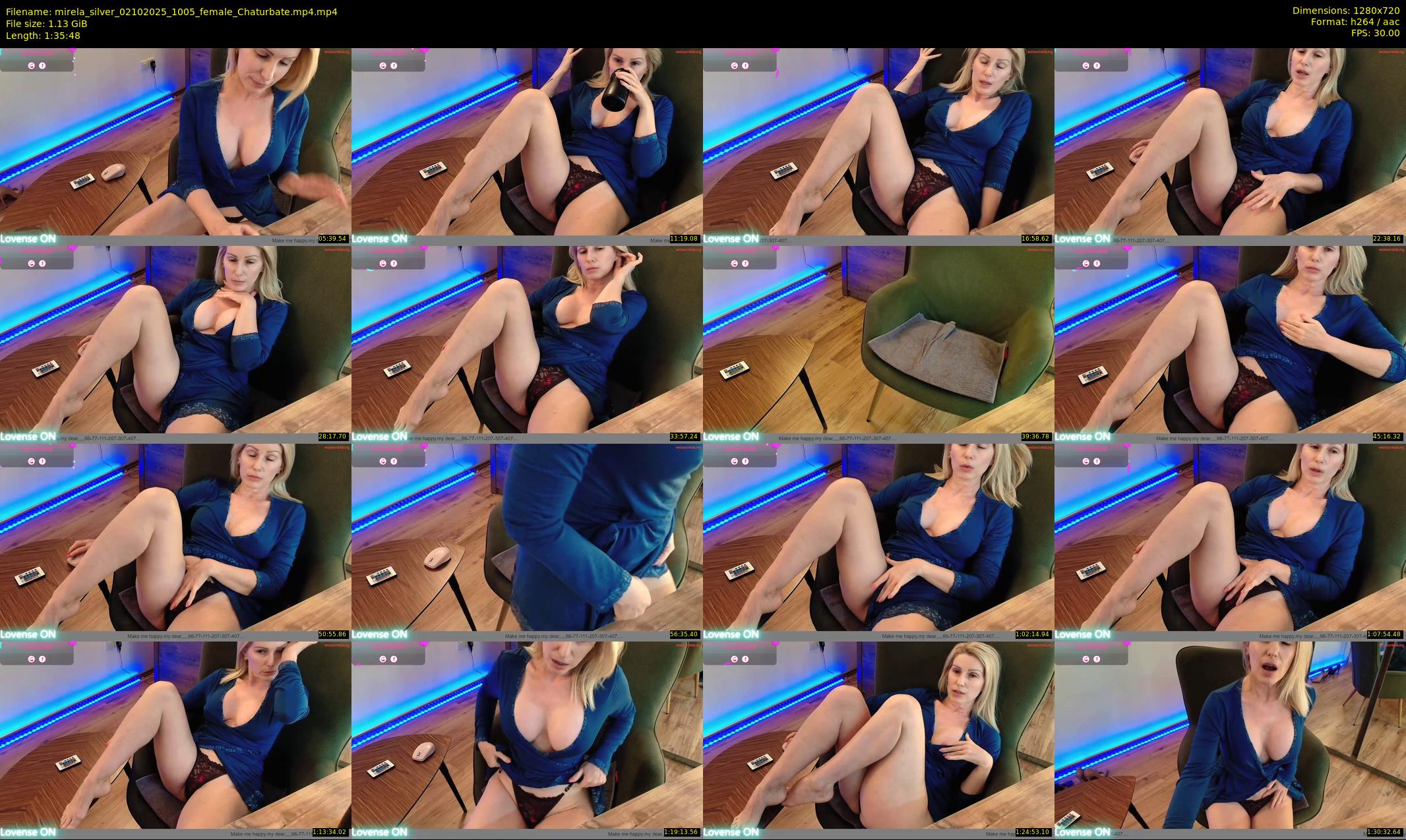 mirela_silver — 96 minute Chaturbate female cam show recording, 720p, Oct 2, 2025