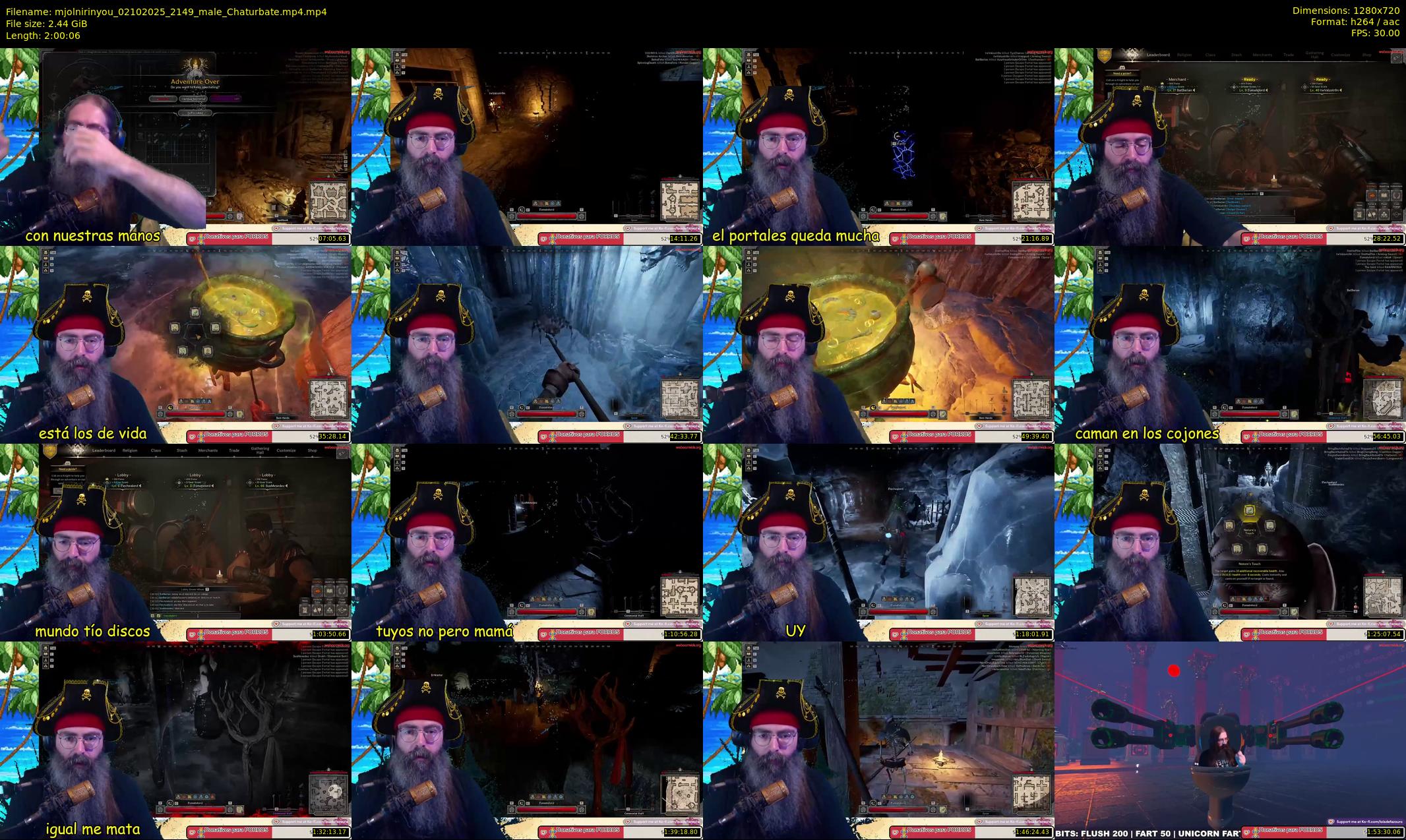mjolnirinyou — 121 minute Chaturbate male cam show recording, 720p, Oct 2, 2025
