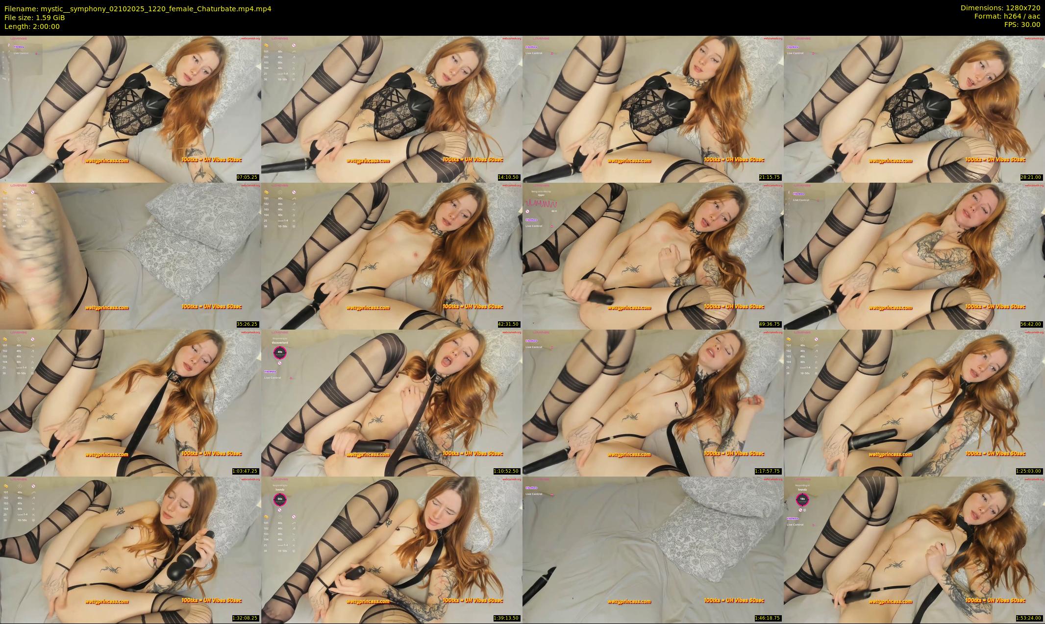 mystic__symphony — 120 minute Chaturbate female cam show recording, 720p, Oct 2, 2025