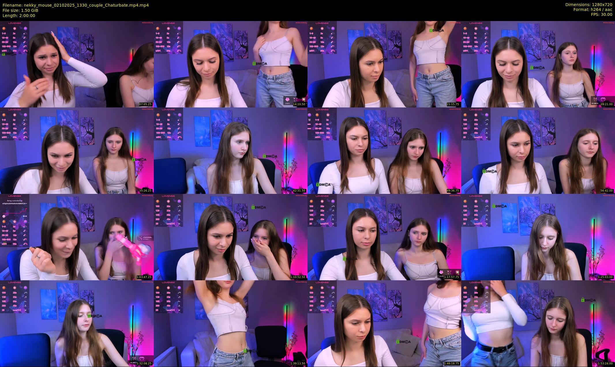 nekky_mouse — 120 minute Chaturbate female cam show recording, 720p, Oct 2, 2025