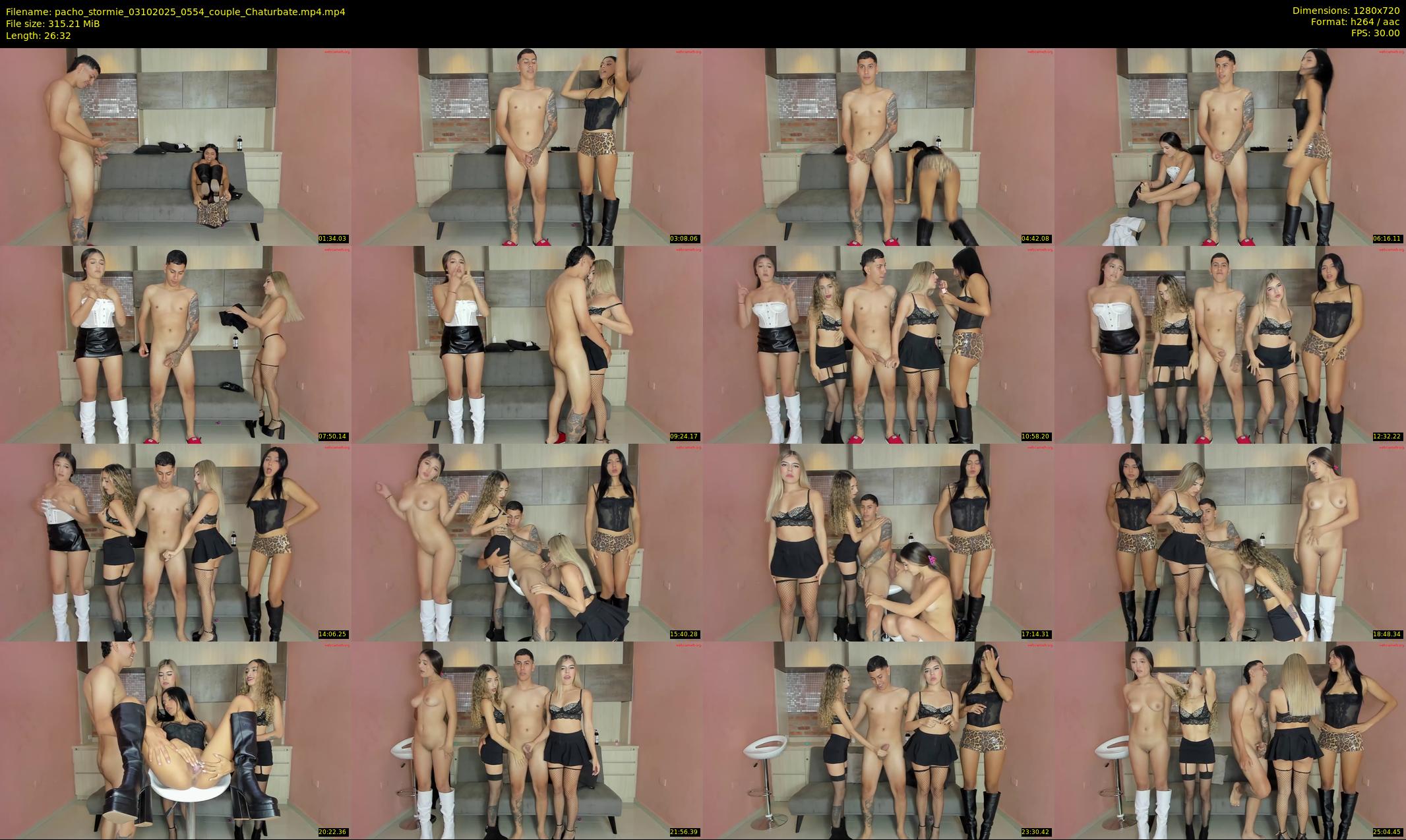 pacho_stormie — 27 minute Chaturbate couple cam show recording, 720p, Oct 3, 2025