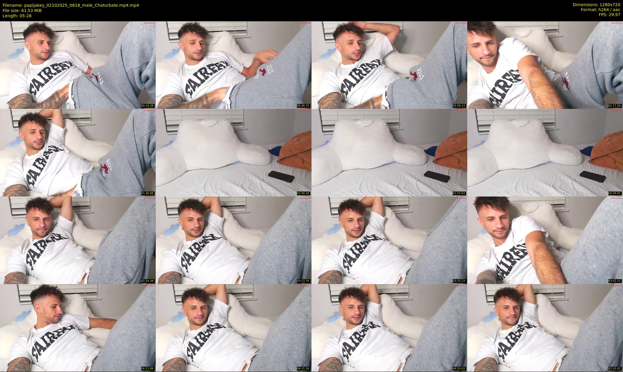 papijakey — 6 minute Chaturbate male cam show recording, 720p, Oct 2, 2025