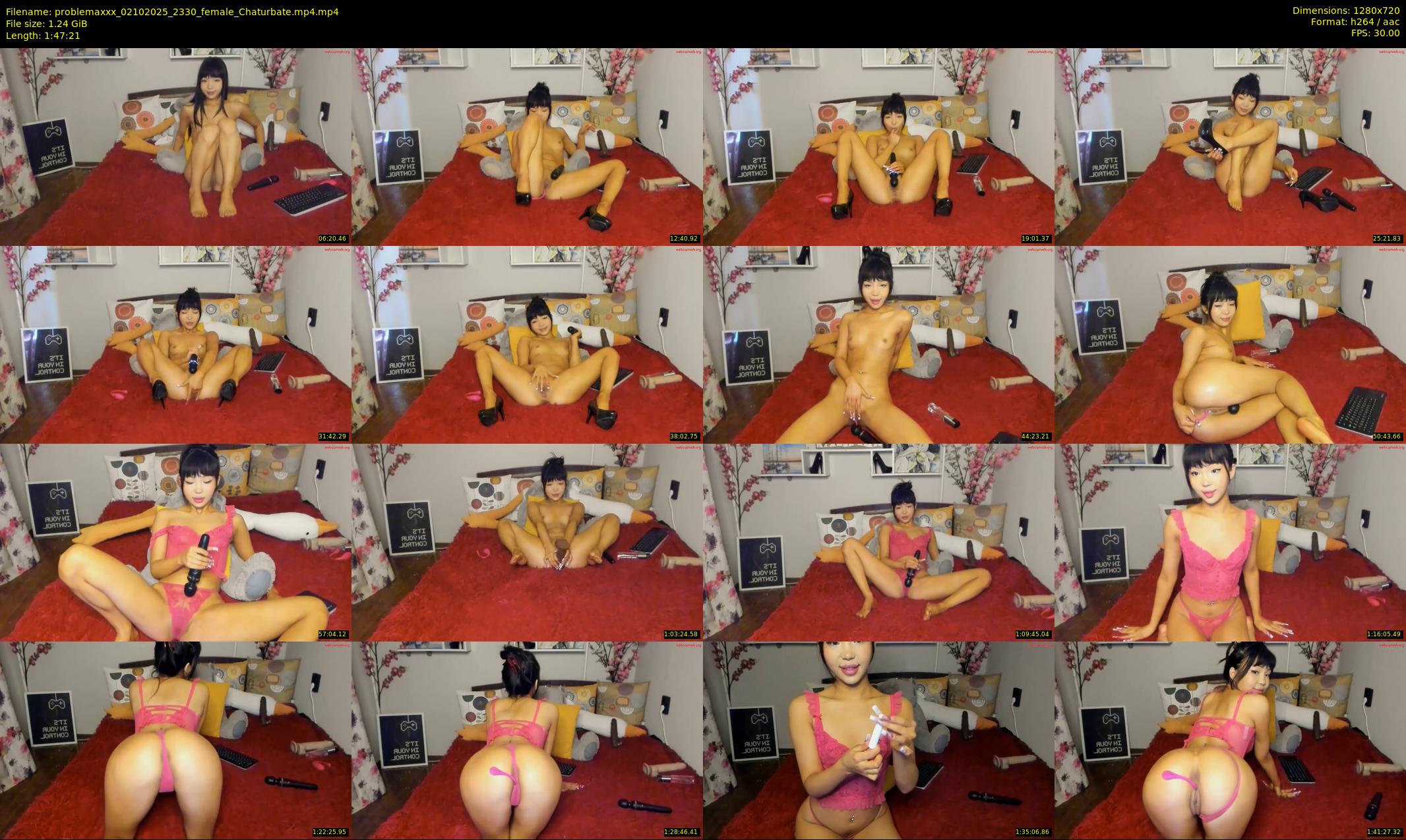 problemaxxx — 108 minute Chaturbate female cam show recording, 720p, Oct 2, 2025