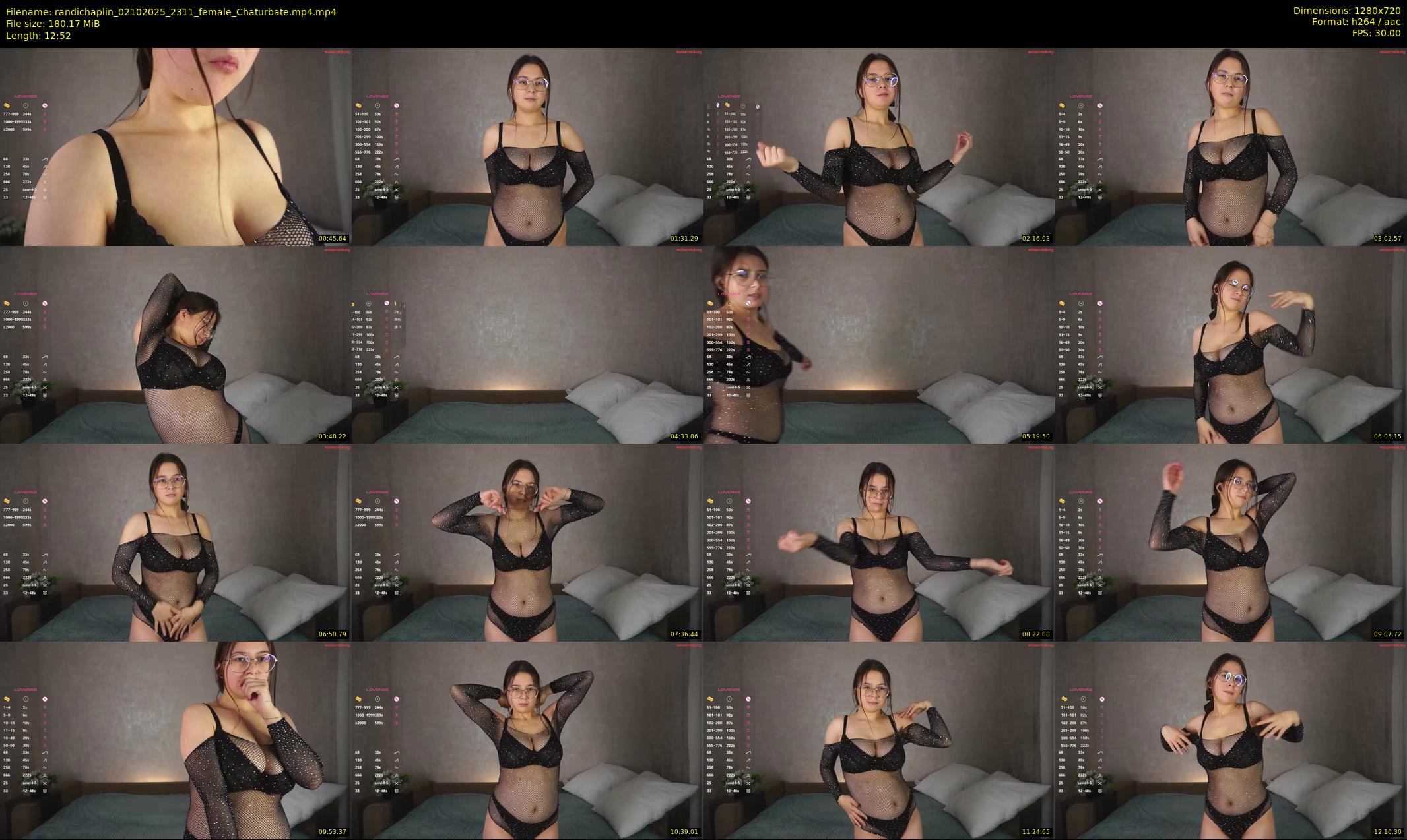randichaplin — 13 minute Chaturbate female cam show recording, 720p, Oct 2, 2025