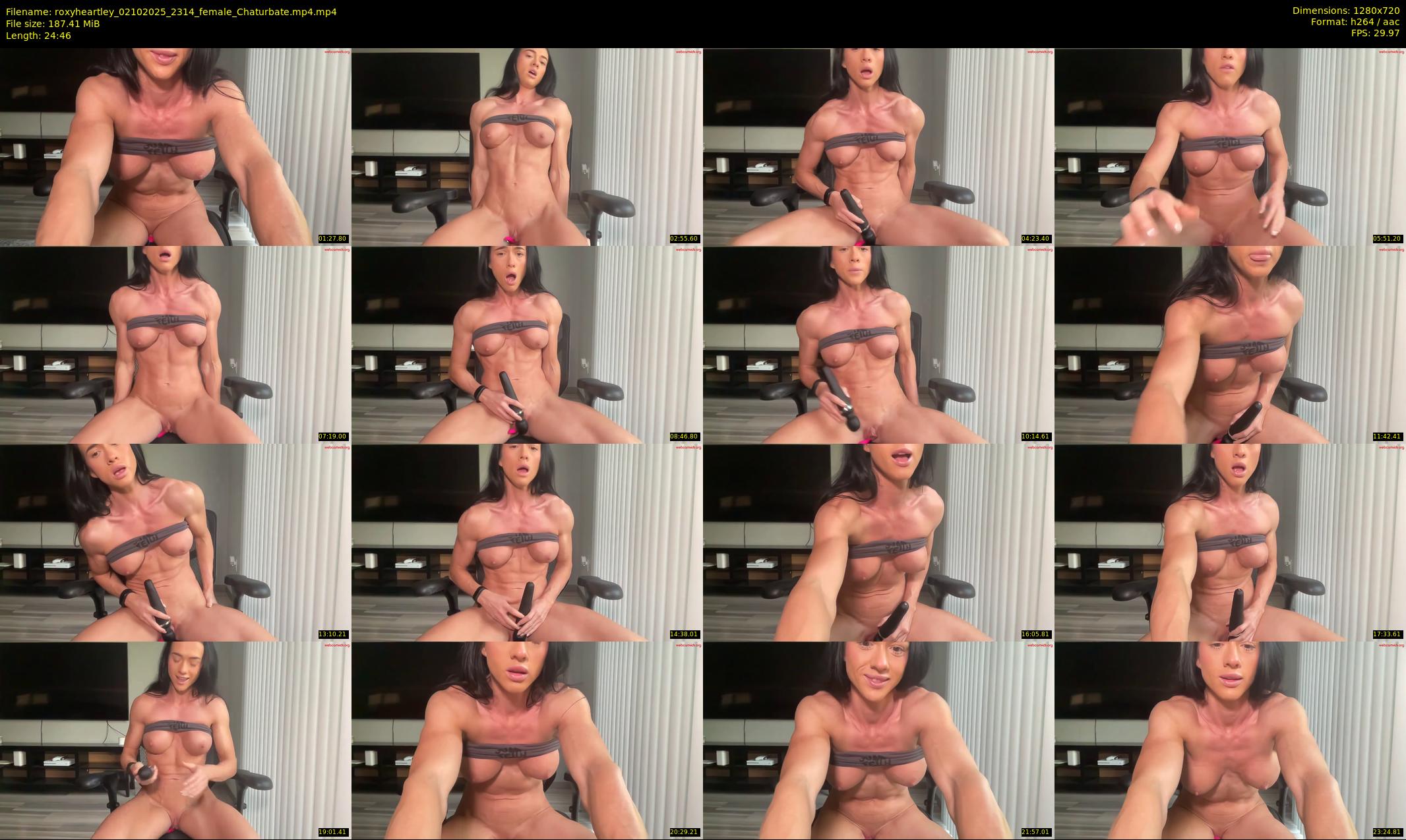 roxyheartley — 25 minute Chaturbate female cam show recording, 720p, Oct 2, 2025