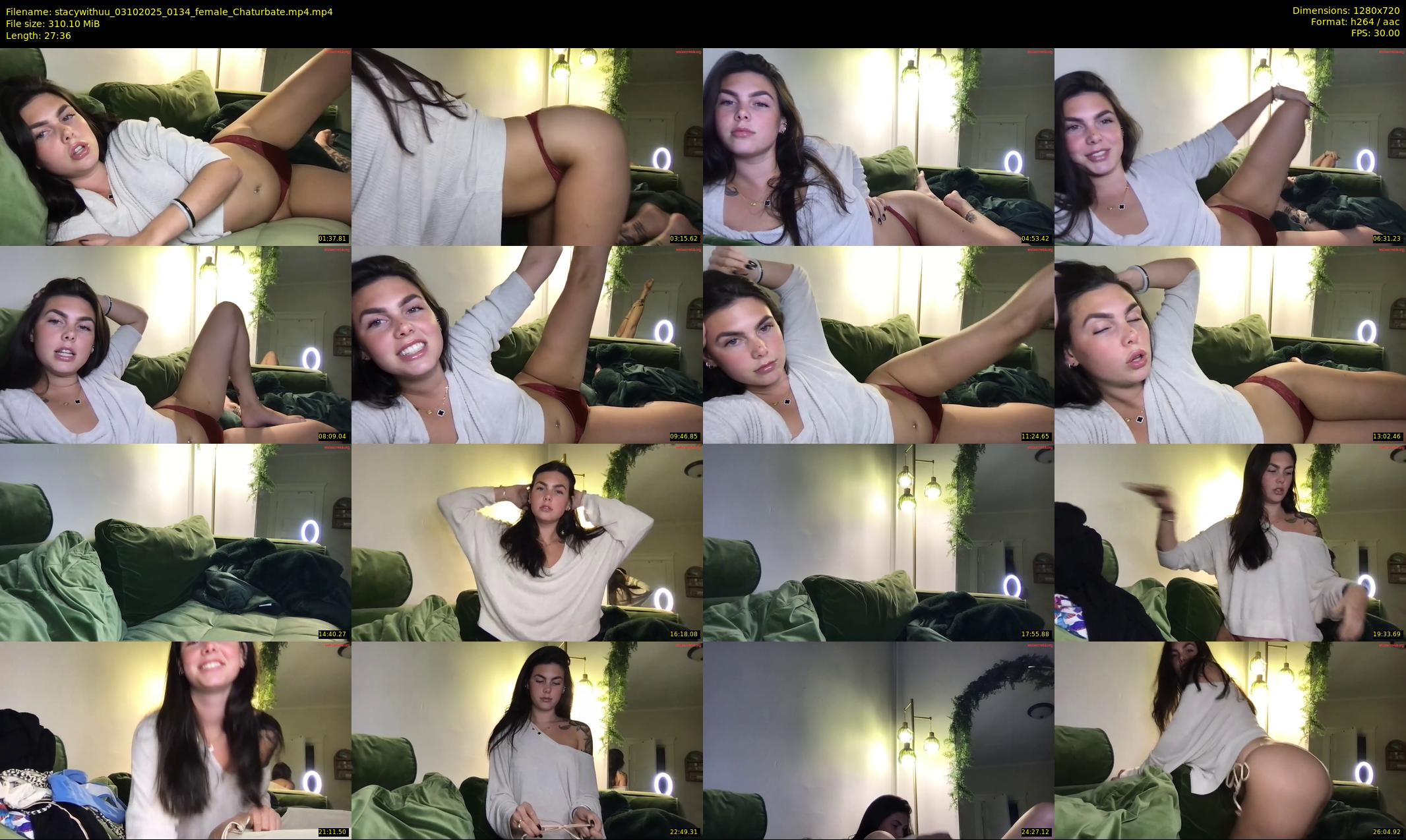 stacywithuu — 28 minute Chaturbate female cam show recording, 720p, Oct 3, 2025