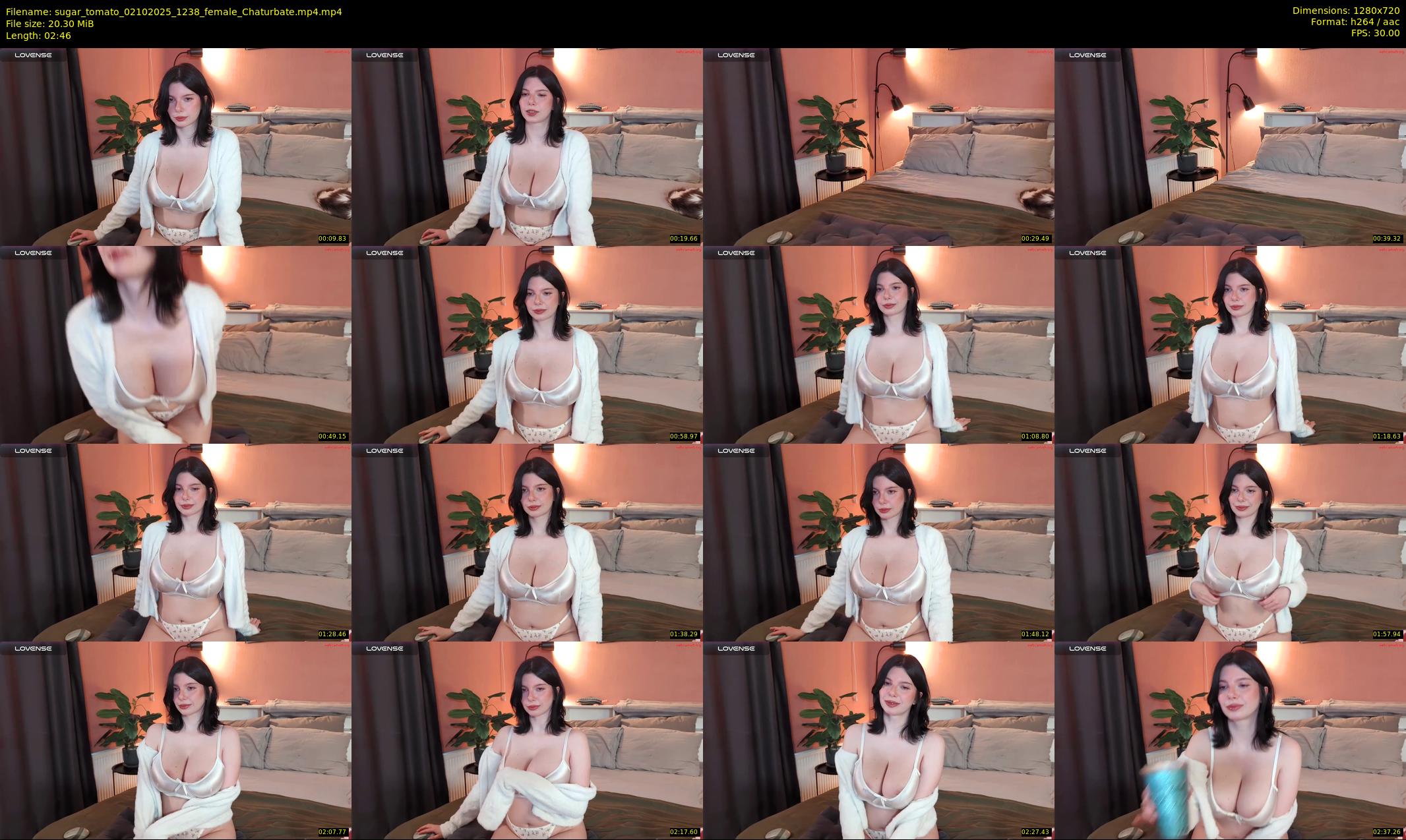 sugar_tomato — 3 minute Chaturbate female cam show recording, 720p, Oct 2, 2025