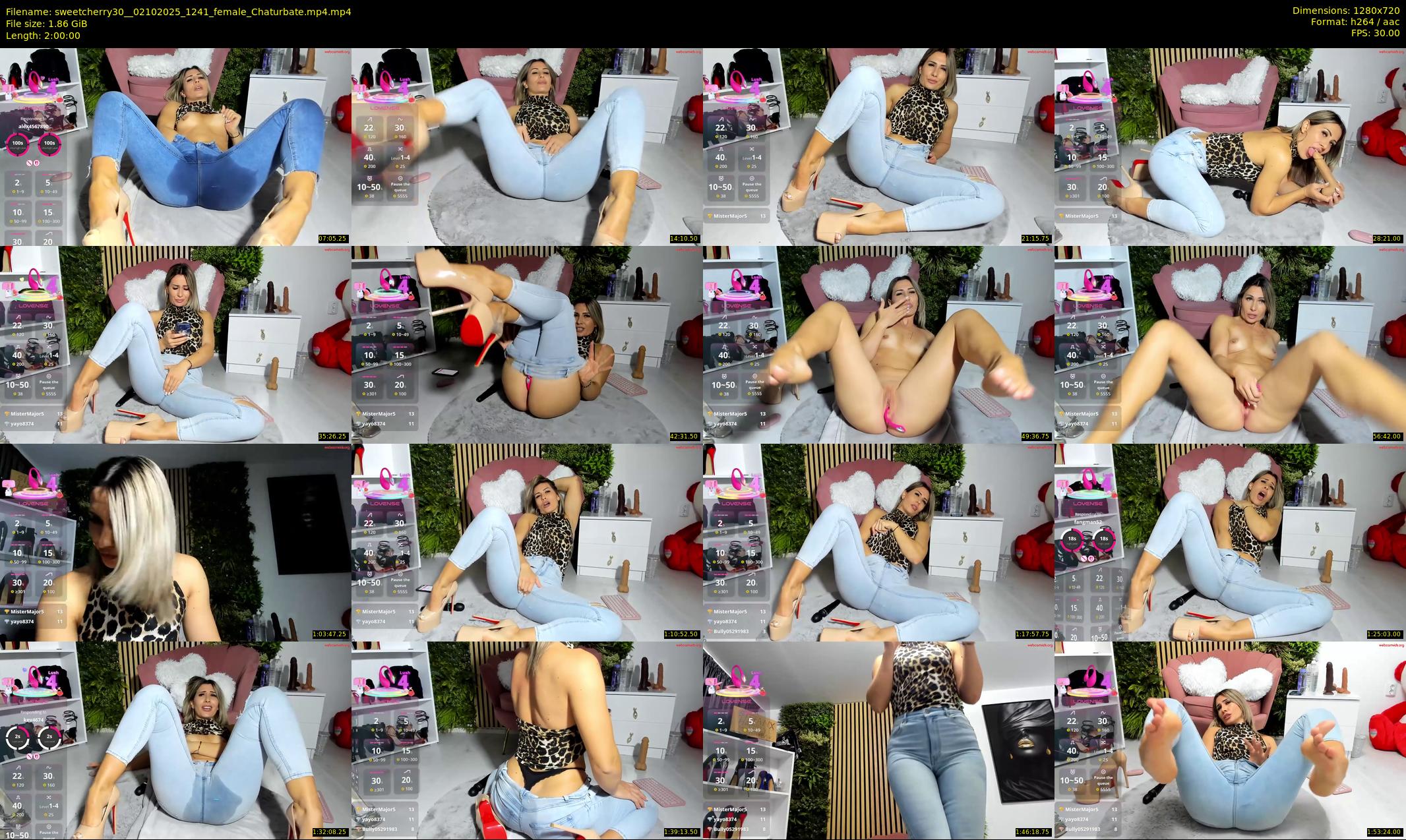 sweetcherry30_ — 120 minute Chaturbate female cam show recording, 720p, Oct 2, 2025