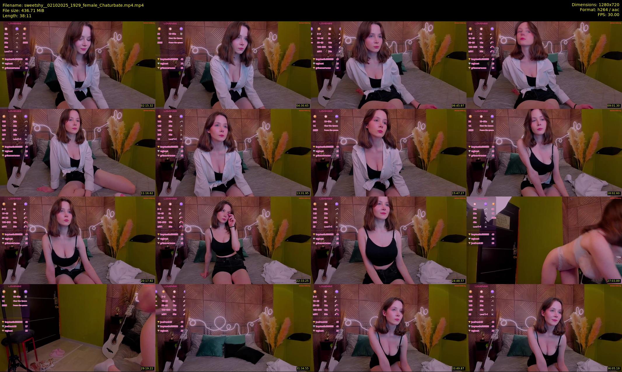 sweetshy_ — 39 minute Chaturbate female cam show recording, 720p, Oct 2, 2025