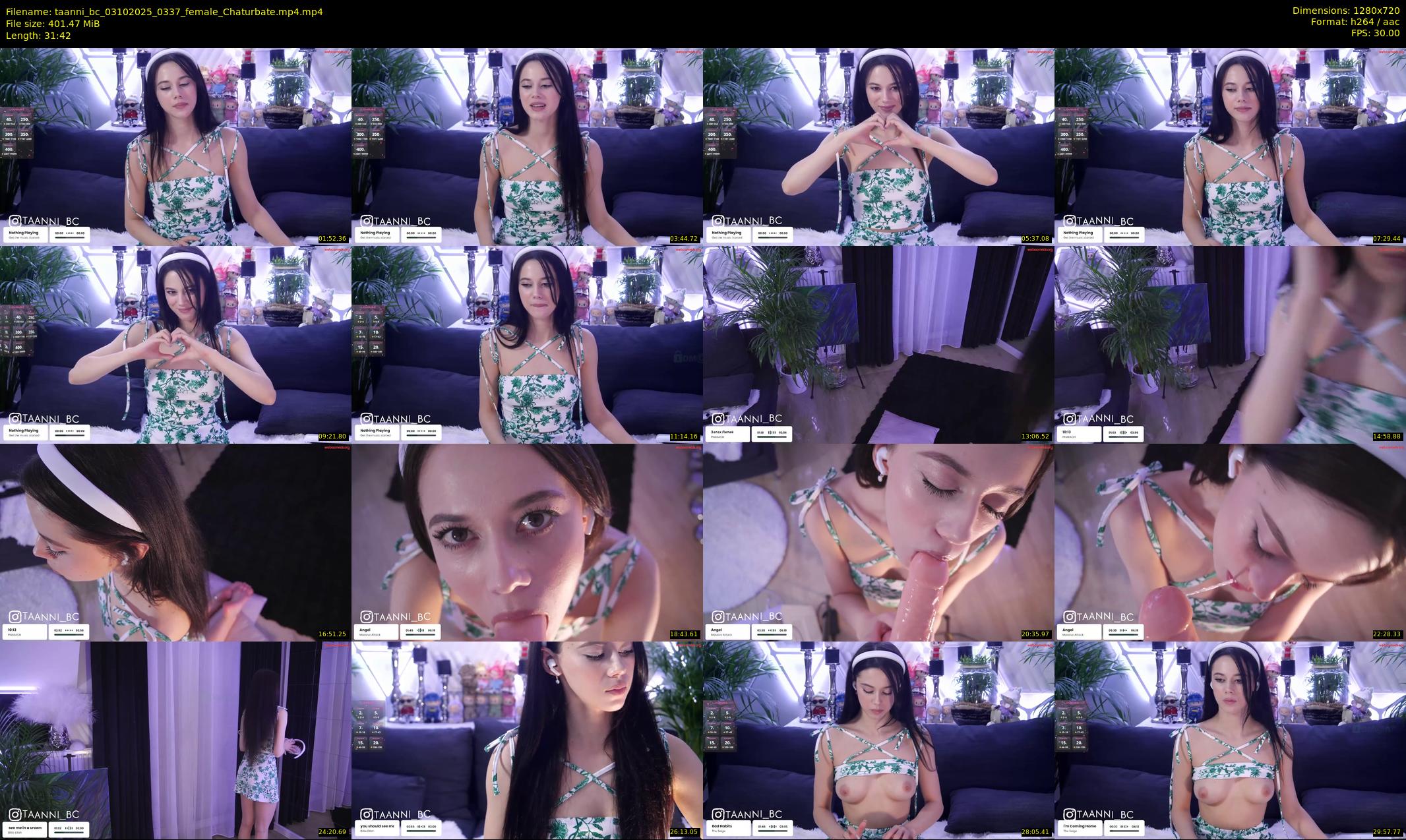 taanni_bc — 32 minute Chaturbate female cam show recording, 720p, Oct 3, 2025
