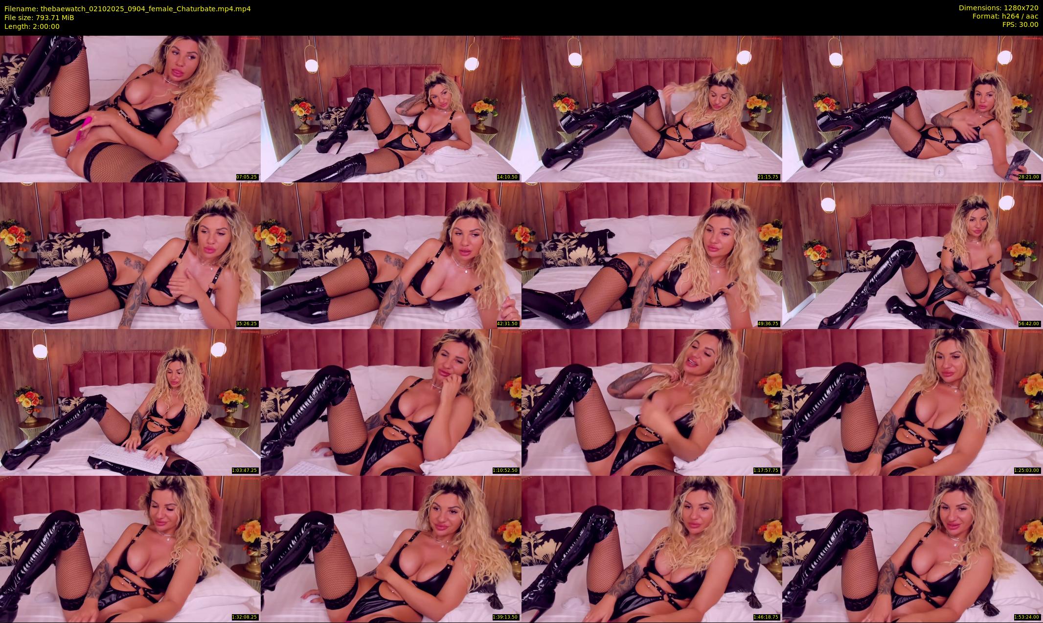 thebaewatch — 120 minute Chaturbate female cam show recording, 720p, Oct 2, 2025