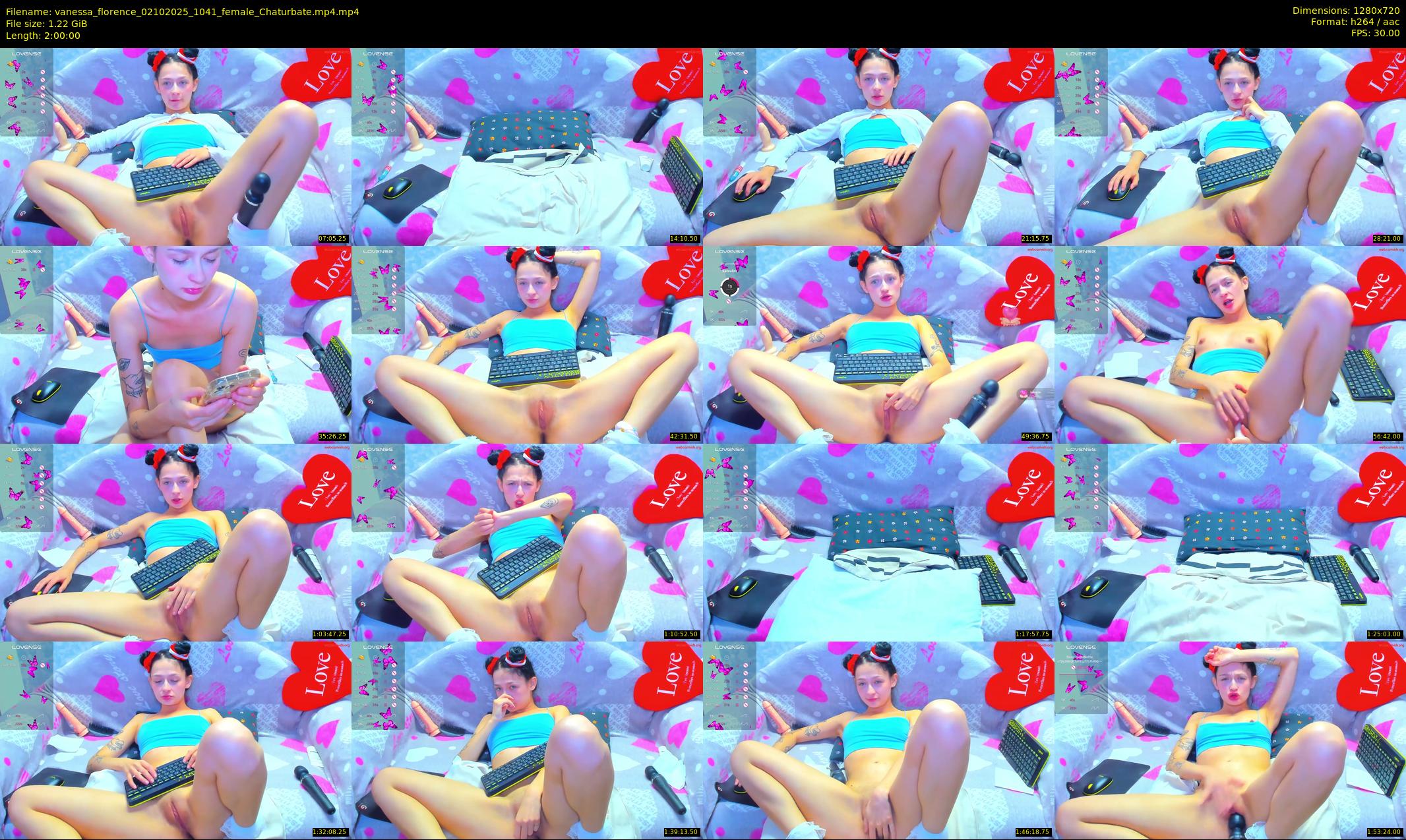 vanessa_florence — 120 minute Chaturbate female cam show recording, 720p, Oct 2, 2025