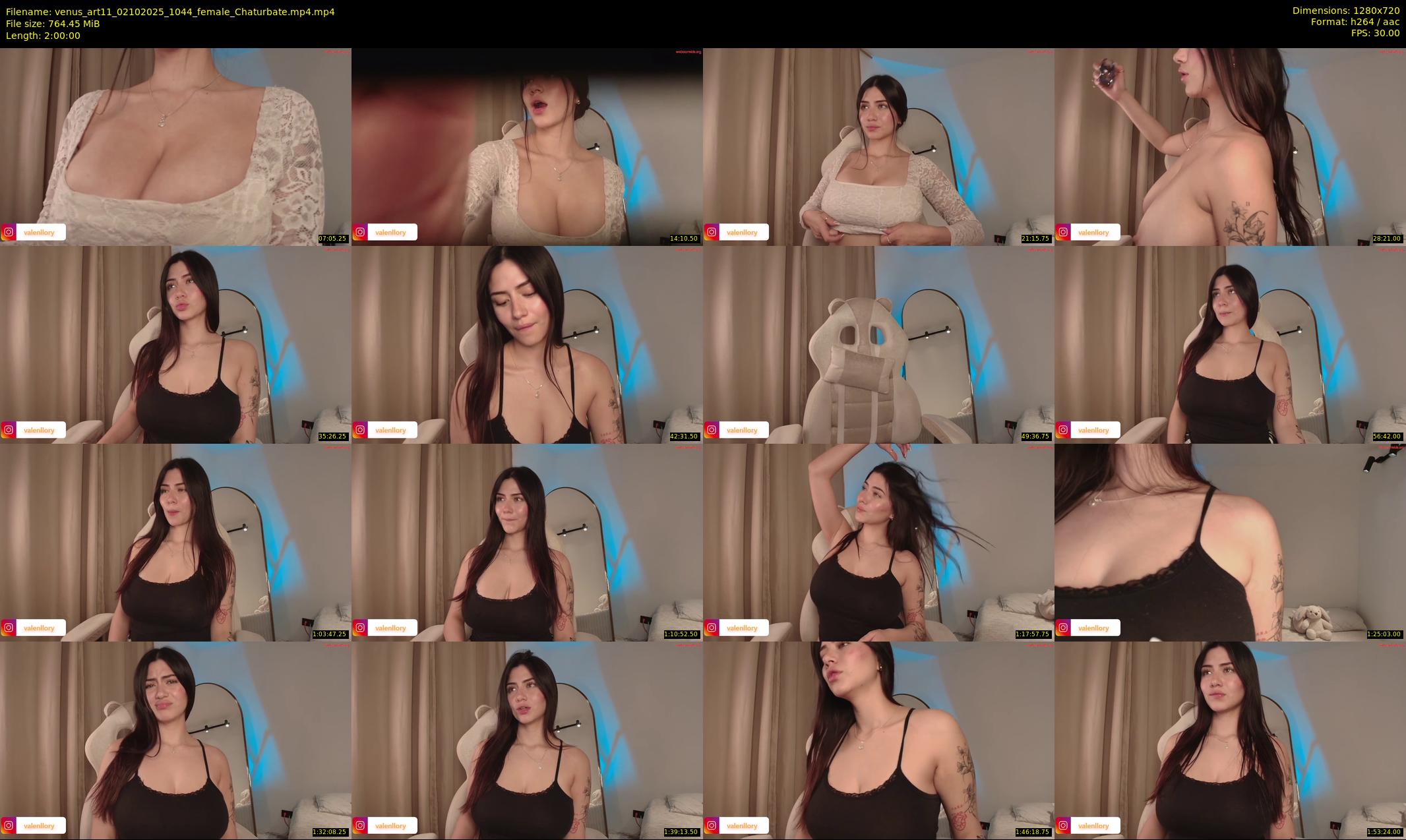 venus_art11 — 120 minute Chaturbate female cam show recording, 720p, Oct 2, 2025