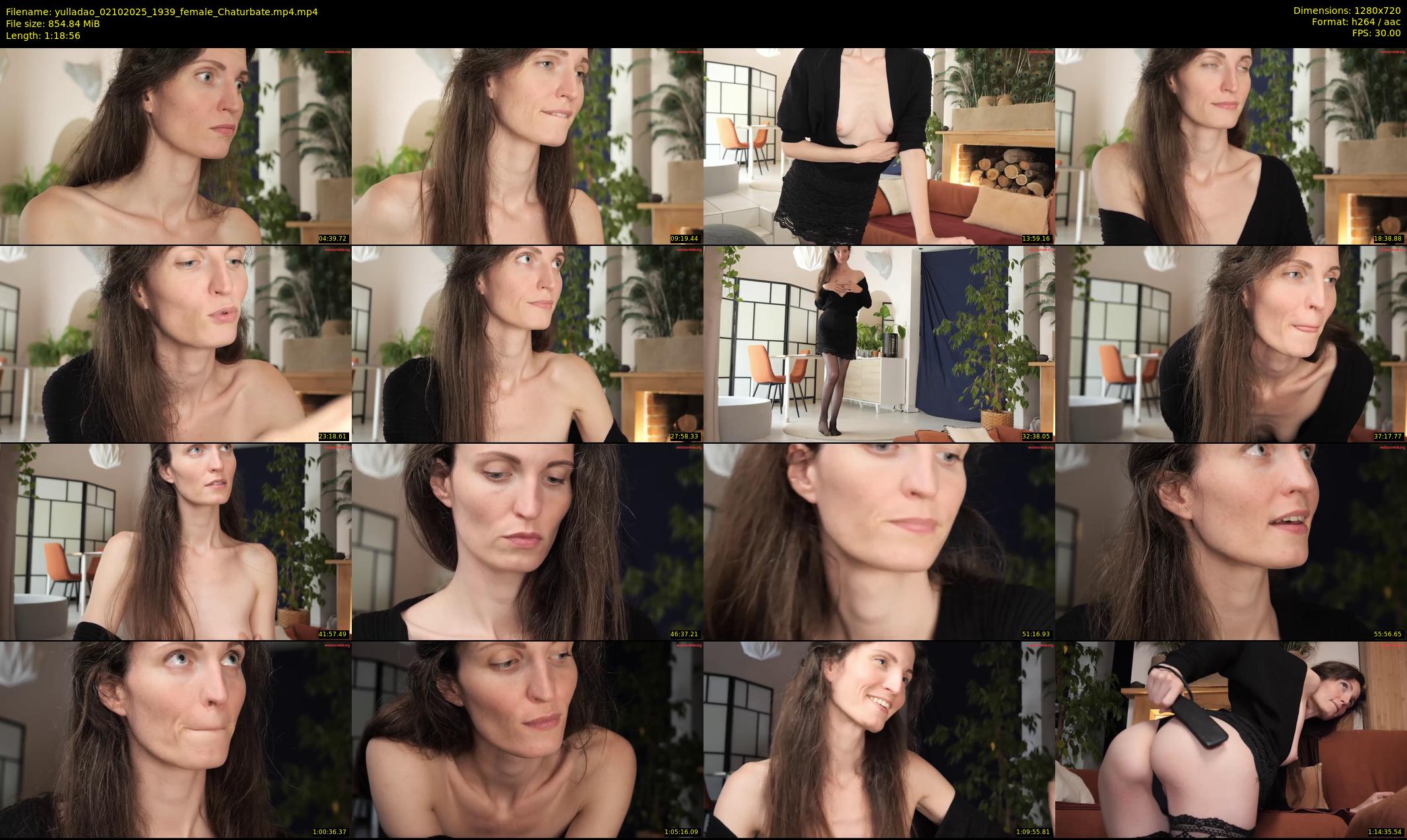 yulladao — 79 minute Chaturbate female cam show recording, 720p, Oct 2, 2025