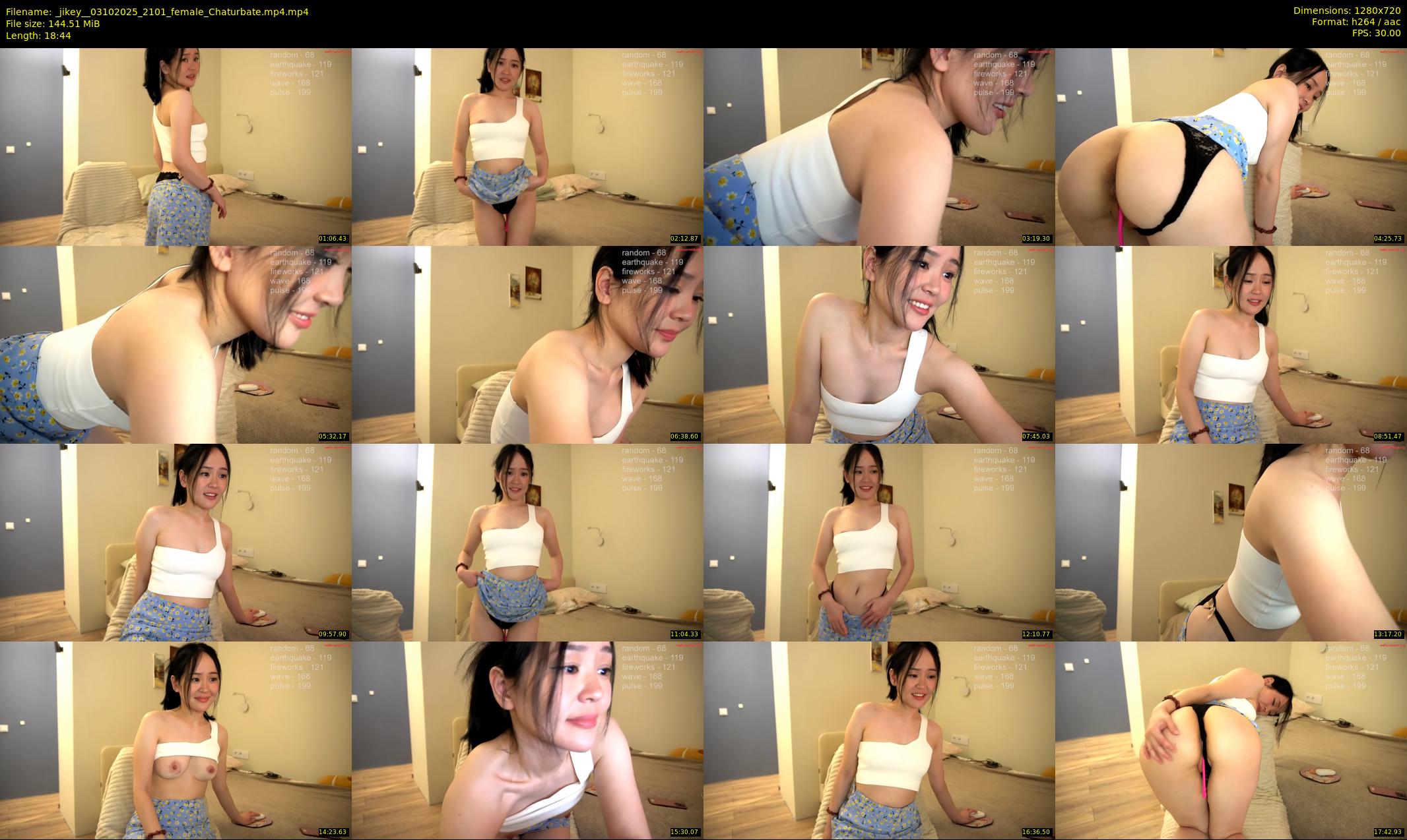 _jikey_ — 19 minute Chaturbate female cam show recording, 720p, Oct 3, 2025