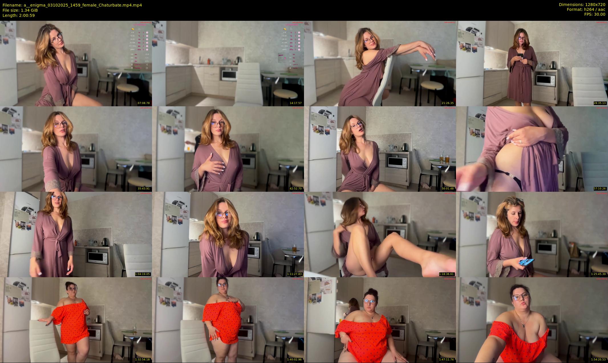 a__enigma — 121 minute Chaturbate female cam show recording, 720p, Oct 3, 2025