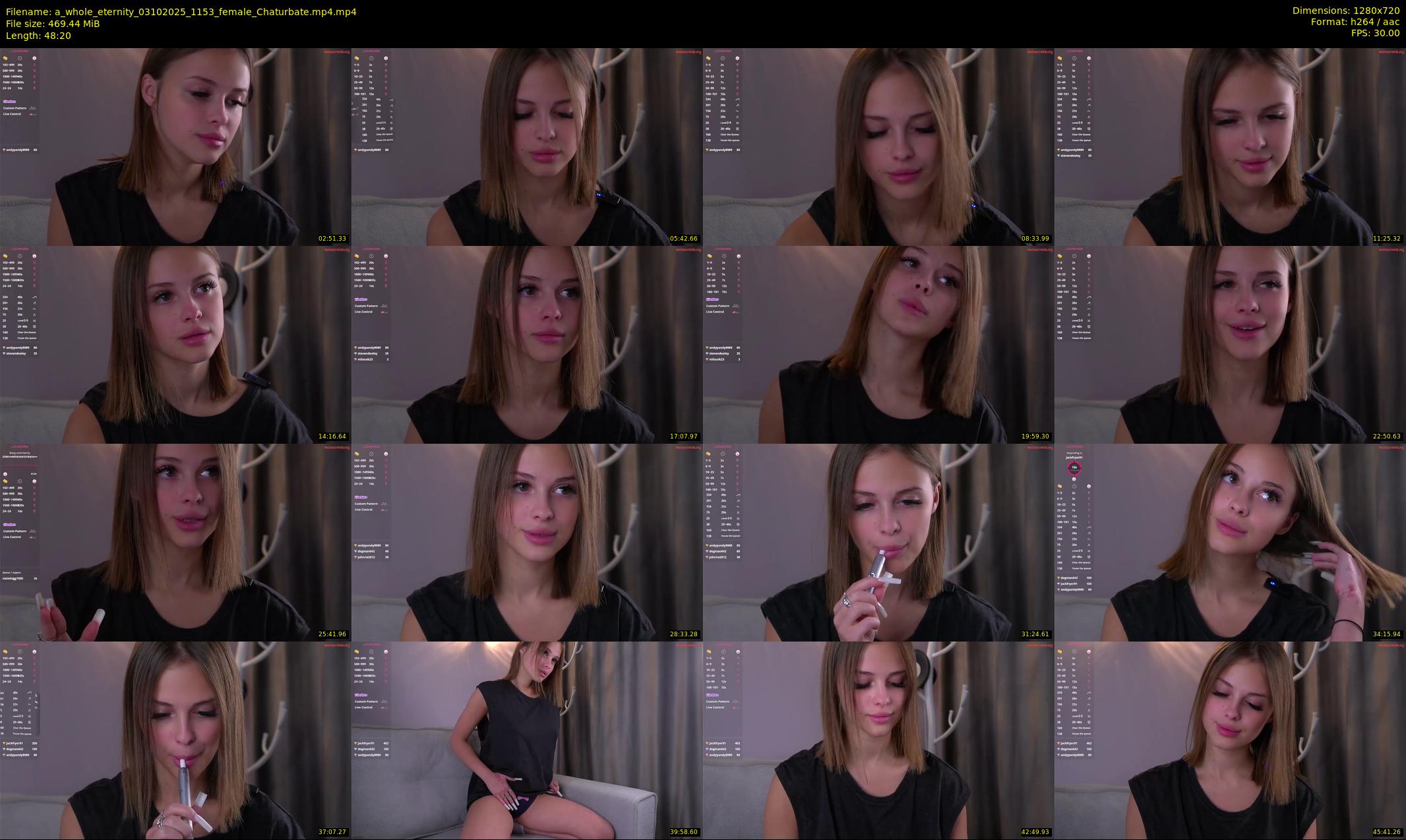 a_whole_eternity — 49 minute Chaturbate female cam show recording, 720p, Oct 3, 2025