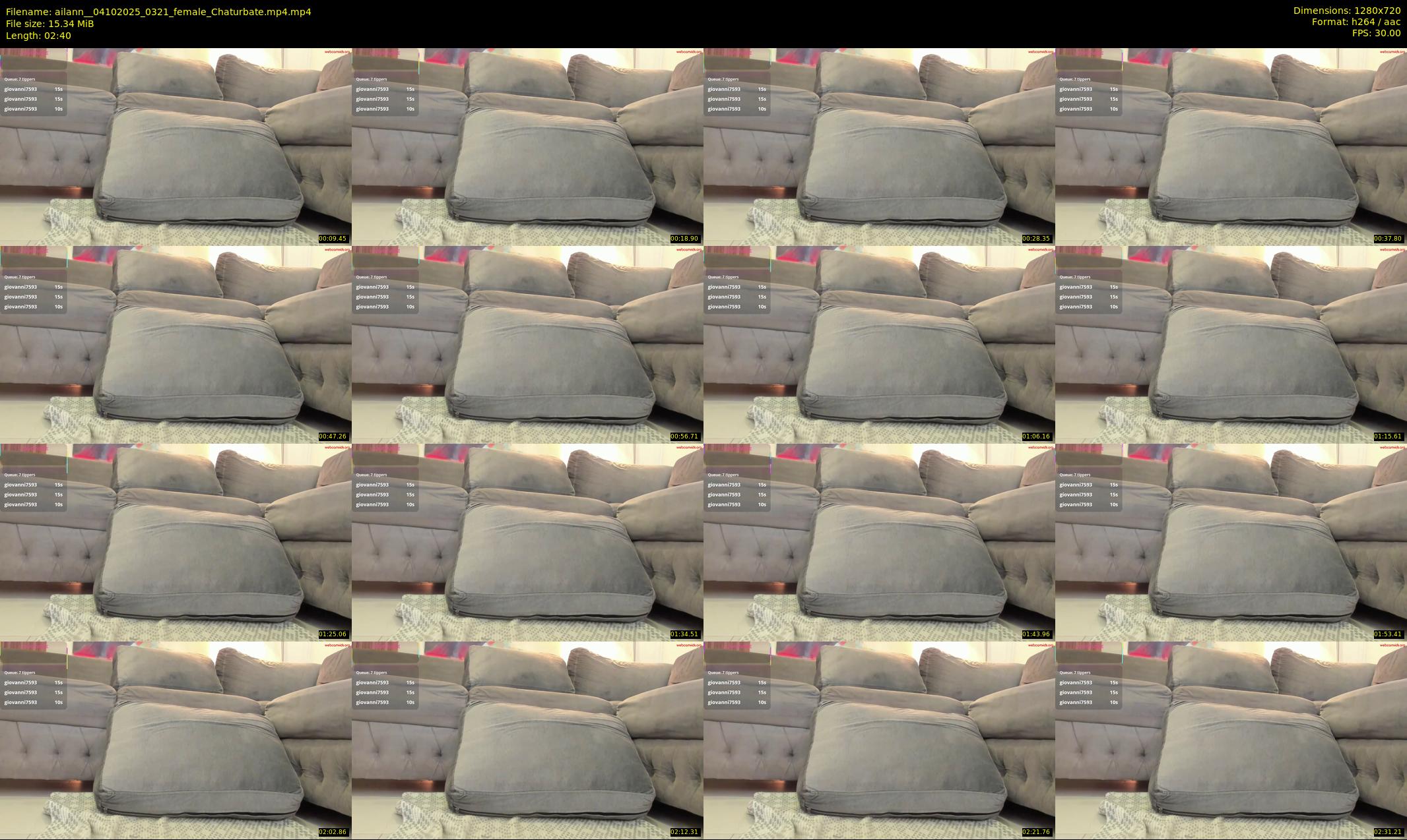 ailann_ — 3 minute Chaturbate female cam show recording, 720p, Oct 4, 2025