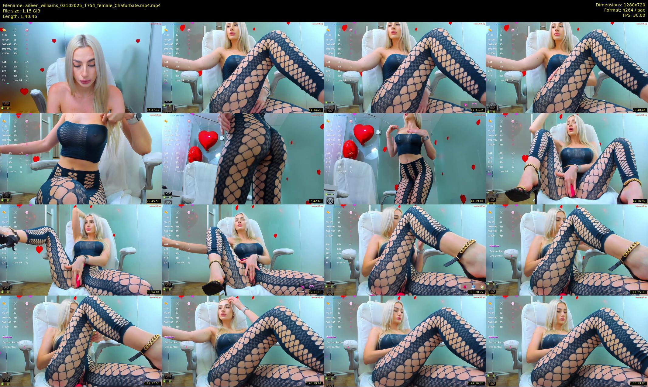 aileen_williams — 101 minute Chaturbate female cam show recording, 720p, Oct 3, 2025
