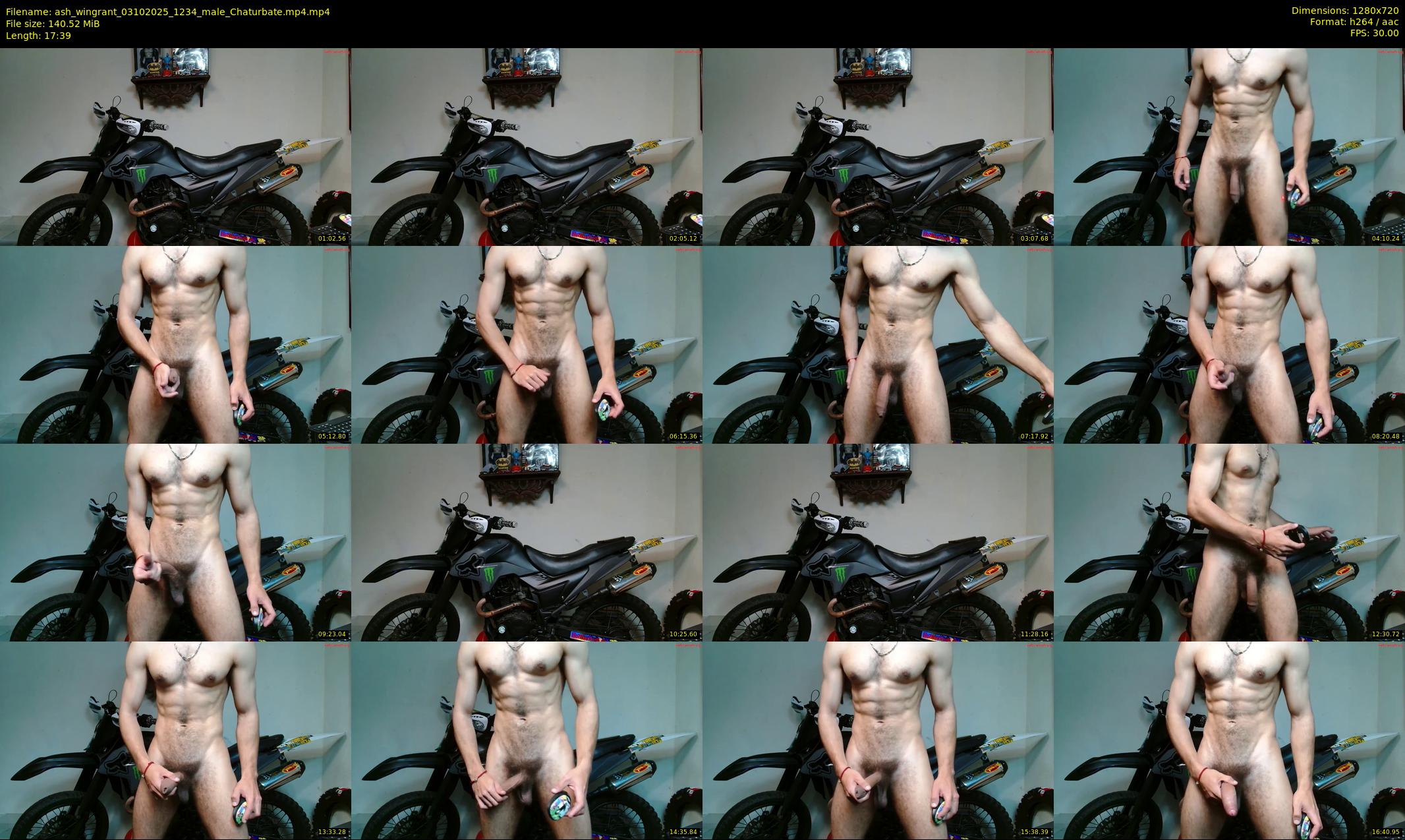 ash_wingrant — 18 minute Chaturbate male cam show recording, 720p, Oct 3, 2025